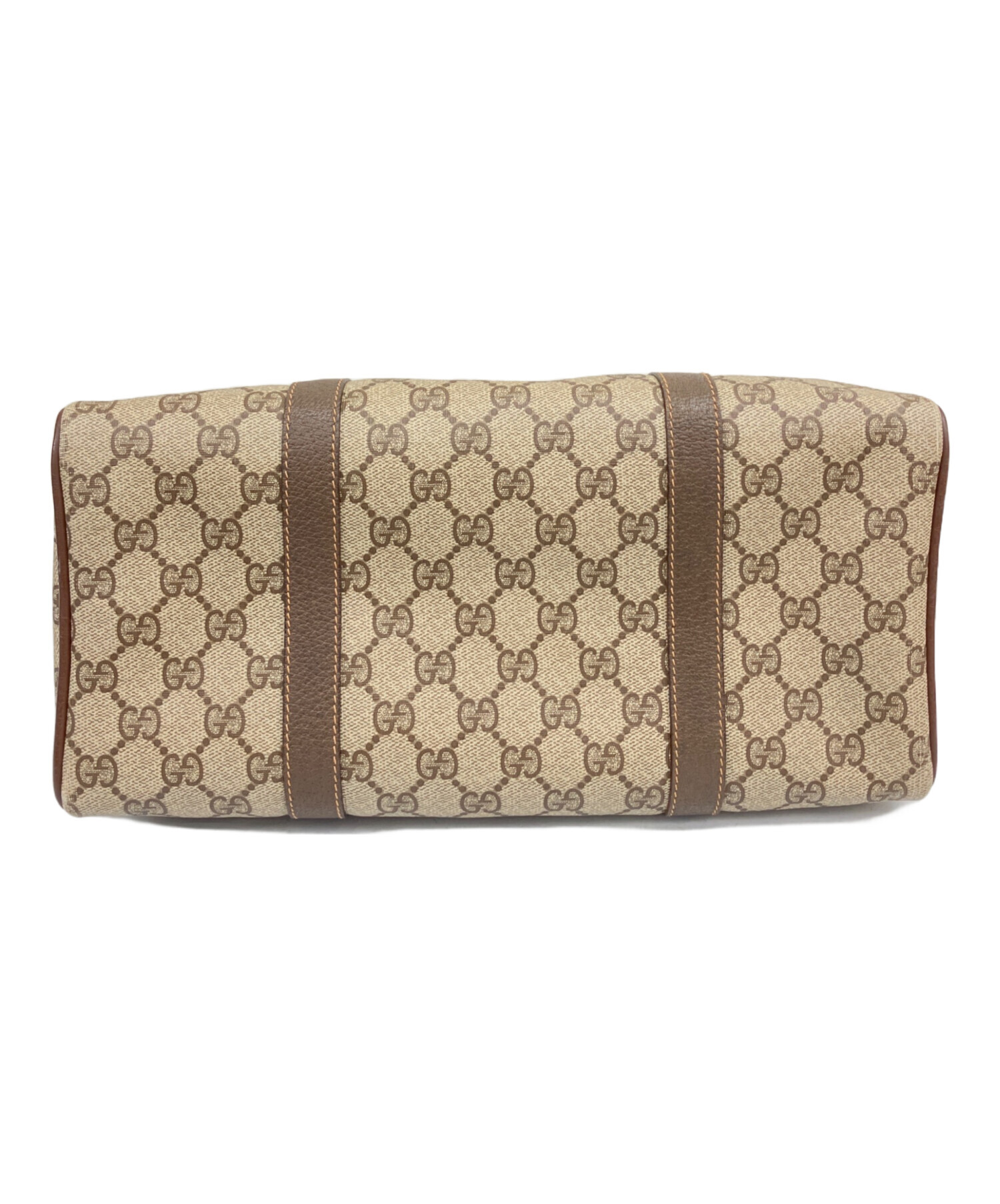 中古・古着通販】GUCCI (グッチ) ボストンバッグ OLD GUCCI ベージュ