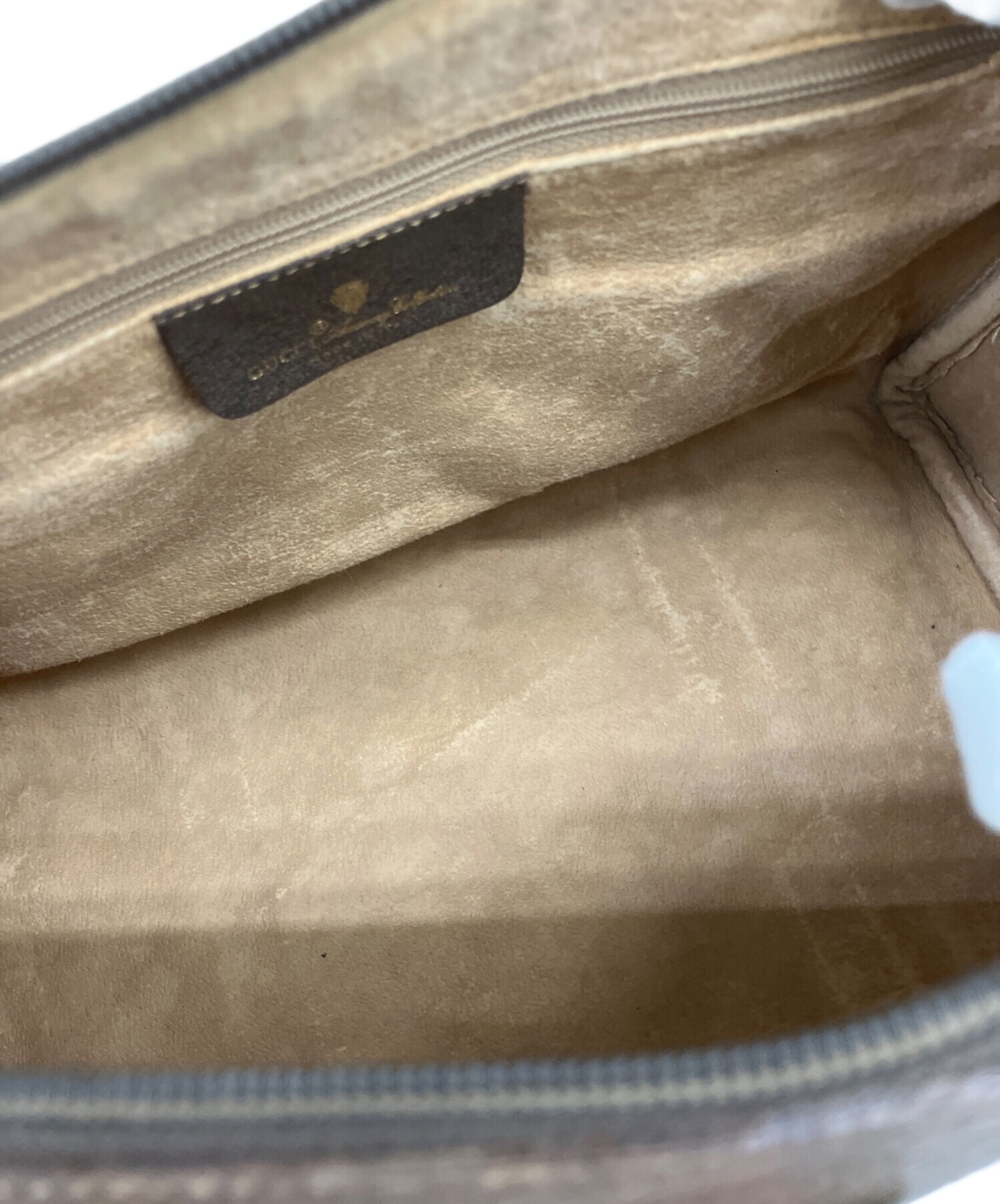 中古・古着通販】GUCCI (グッチ) ボストンバッグ OLD GUCCI ベージュ