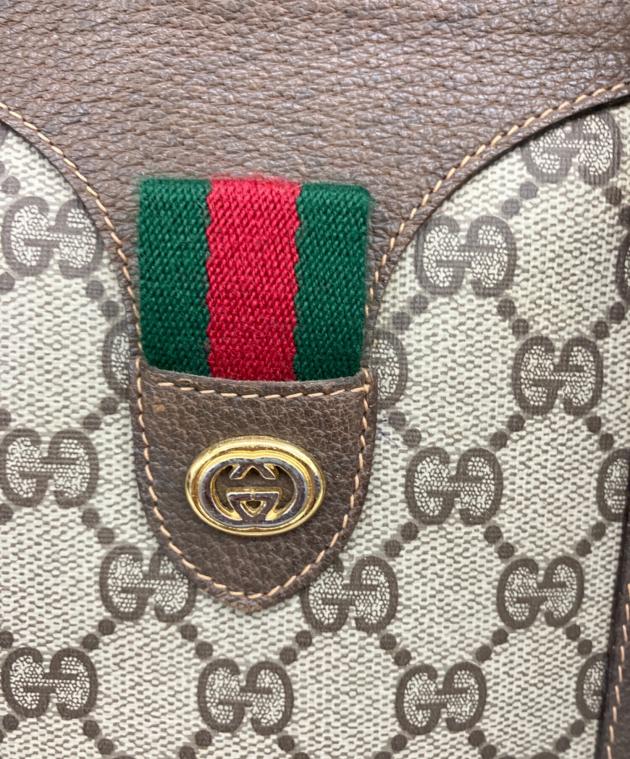 中古・古着通販】GUCCI (グッチ) ボストンバッグ OLD GUCCI ベージュ
