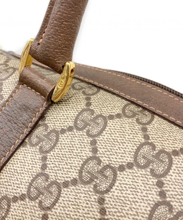 中古・古着通販】GUCCI (グッチ) ボストンバッグ OLD GUCCI ベージュ