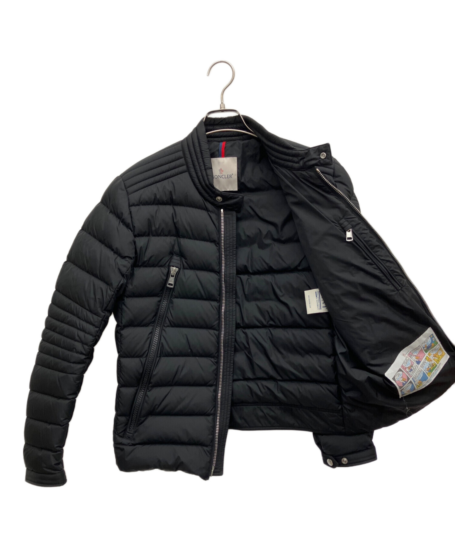中古・古着通販】MONCLER (モンクレール) ダウンジャケット ブラック