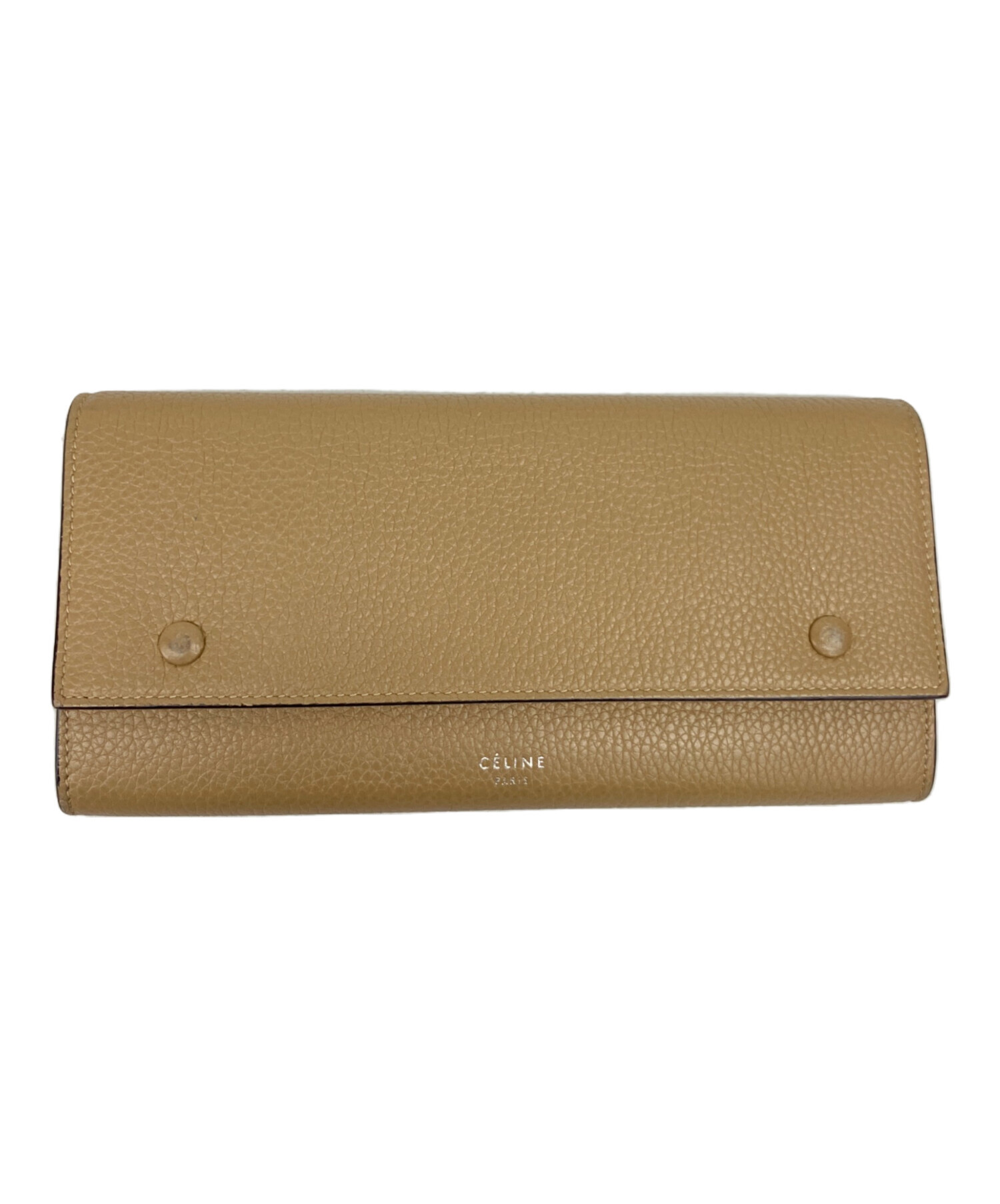 中古・古着通販】CELINE (セリーヌ) 長財布 ラージフラップマルチ 