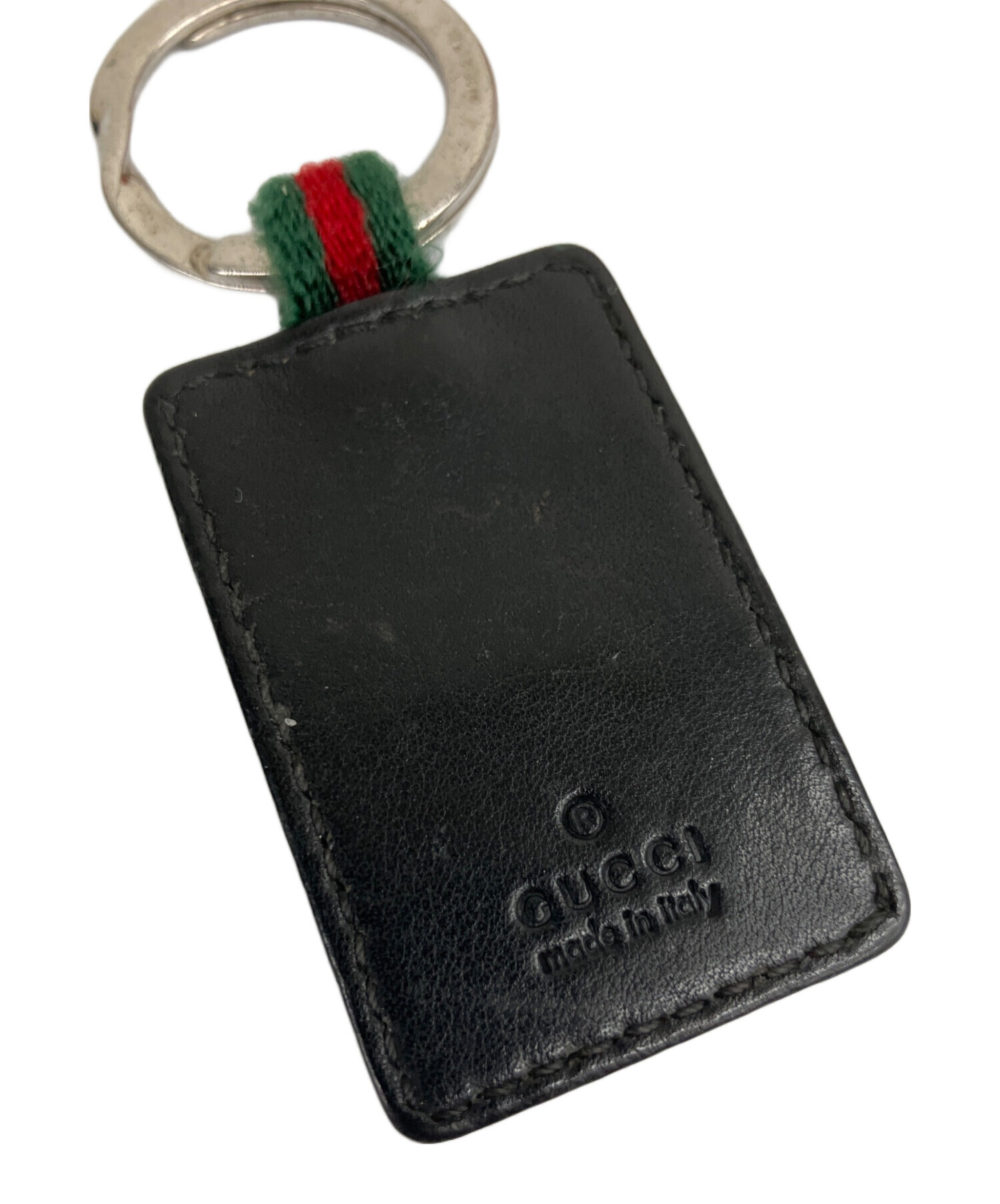 中古・古着通販】GUCCI (グッチ) キーホルダー ブラック｜ブランド