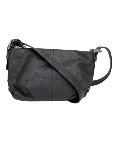 中古・古着通販】COACH (コーチ) ショルダーバッグ ブラック｜ブランド