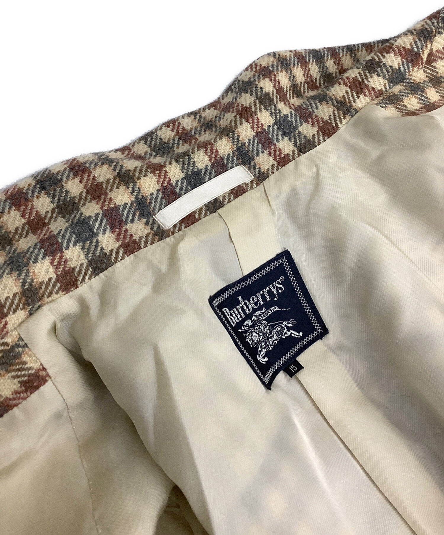 中古・古着通販】Burberry's (バーバリー) ダブルジャケット ベージュ