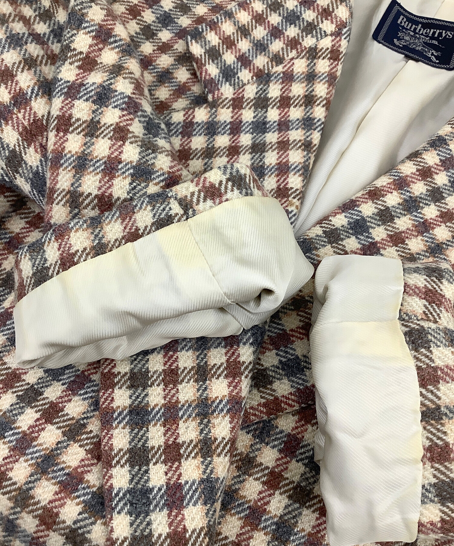 中古・古着通販】Burberry's (バーバリー) ダブルジャケット ベージュ