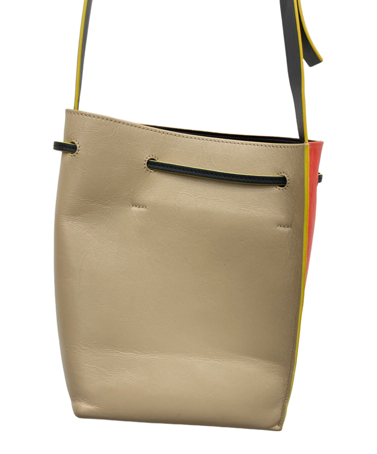 MARNI マルニ ショルダーバッグ  茶 【古着】【中古】【送料無料】 中古・古着通販】MARNI (マルニ) チェーンショルダーバッグ ブラウン