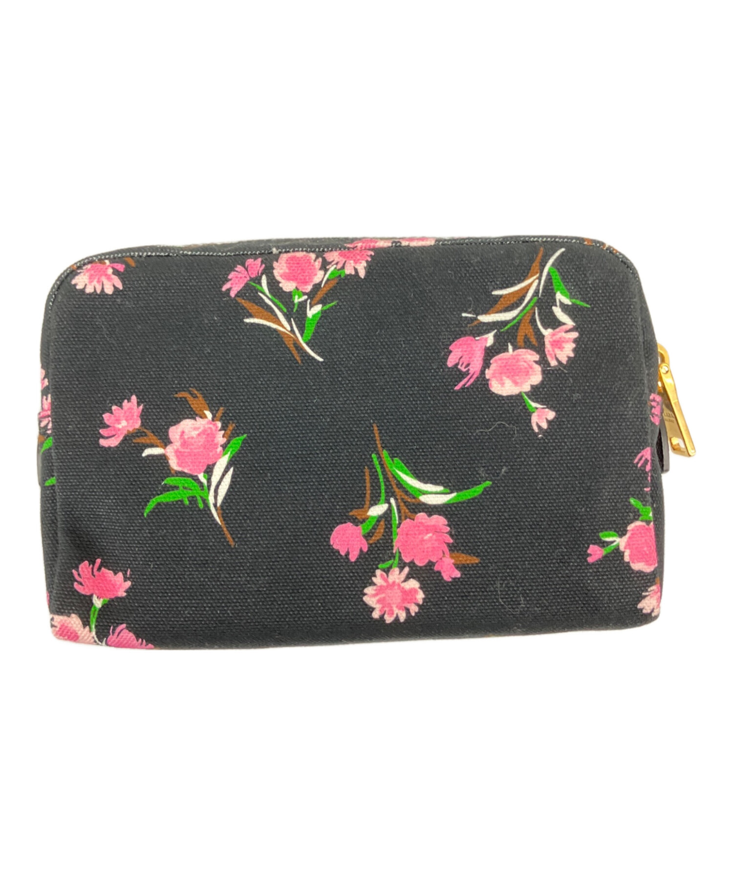 中古・古着通販】PRADA (プラダ) ポーチ ブラック｜ブランド・古着通販