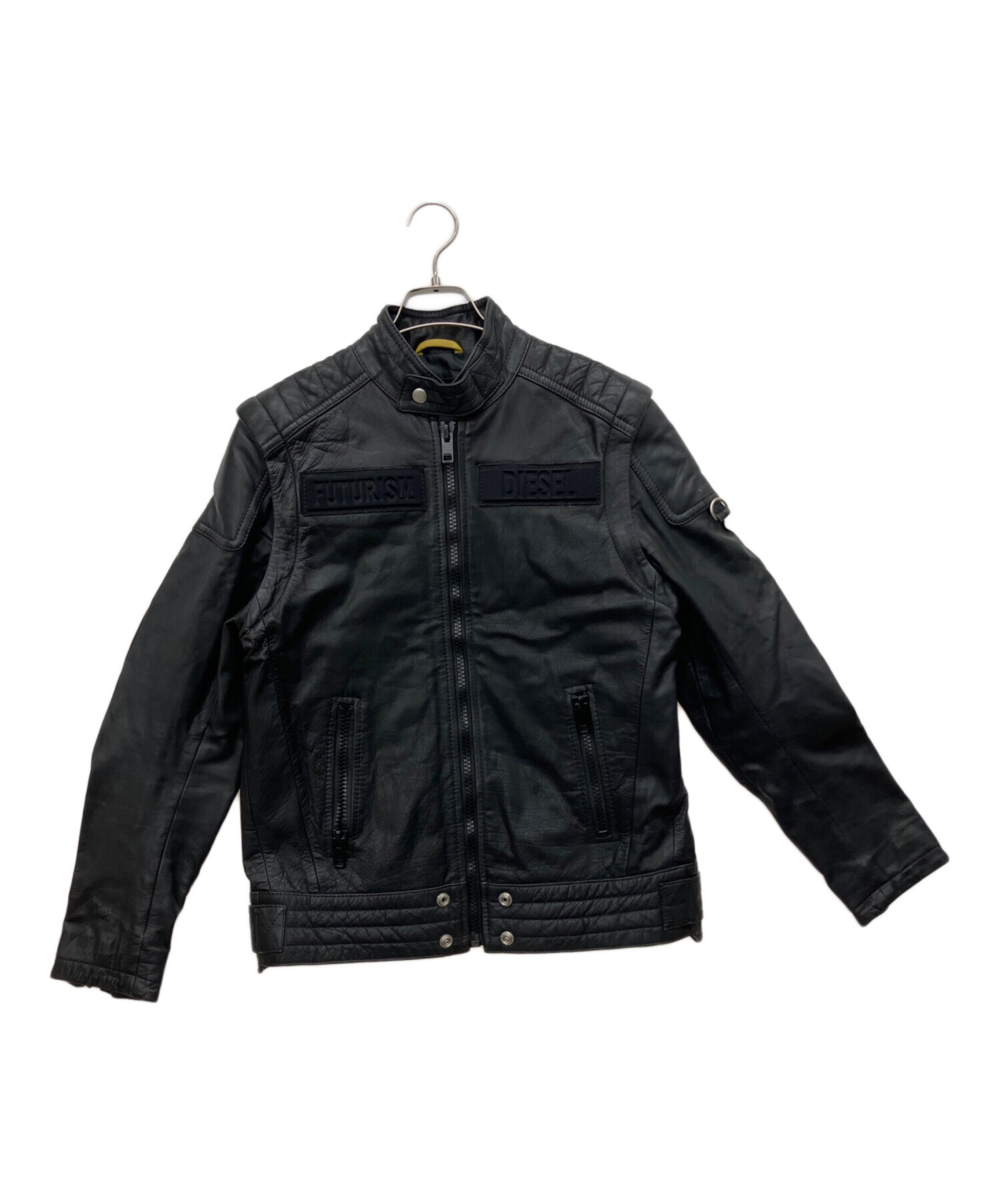 中古・古着通販】DIESEL (ディーゼル) レザージャケット 中古・古着通販】DIESEL (ディーゼル) レザージャケット