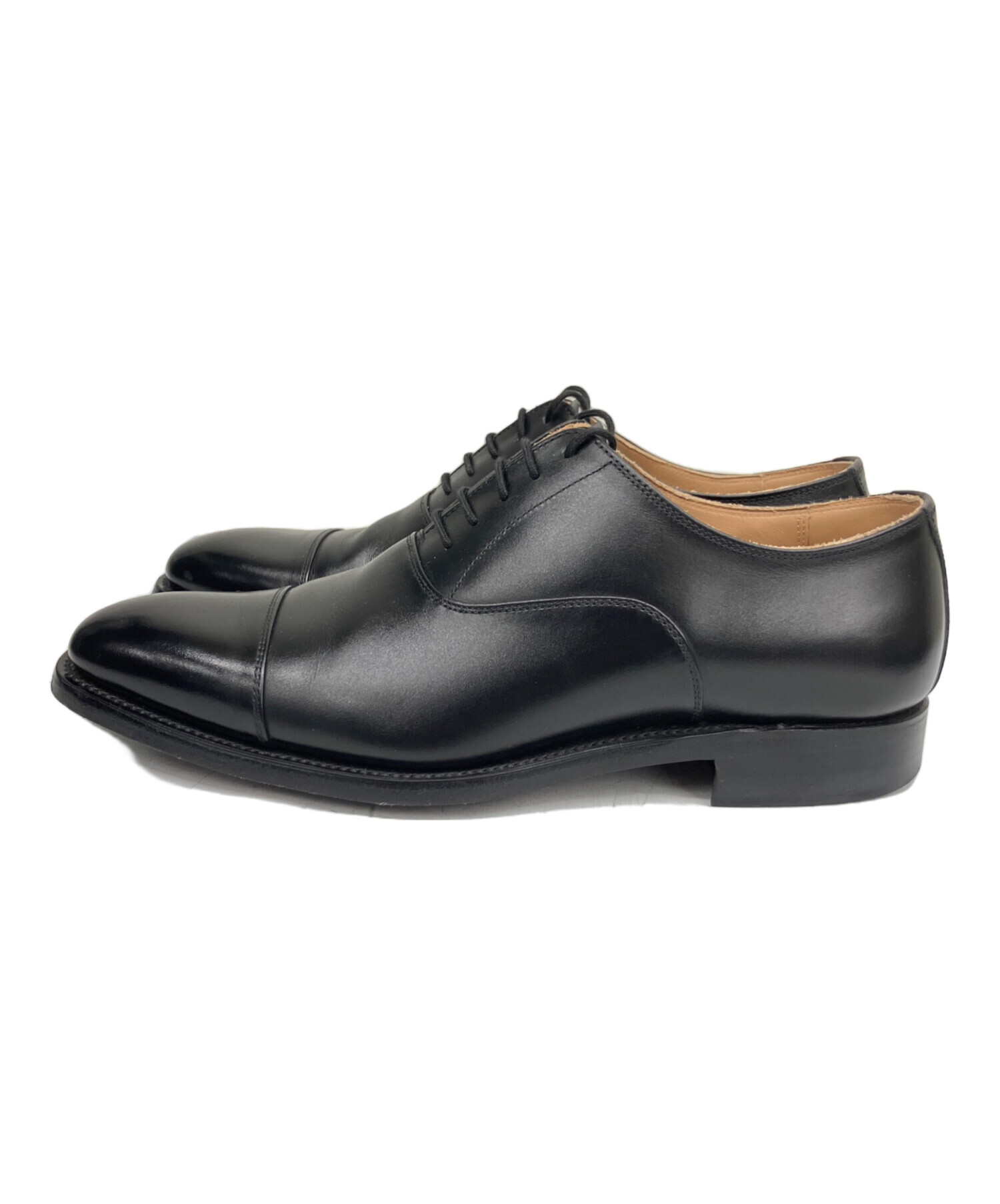 Mr.J　スコッチグレイン HIROKAWA ブラック　25cm 中古・古着通販】SCOTCH GRAIN (スコッチグレイン) ストレートチップ