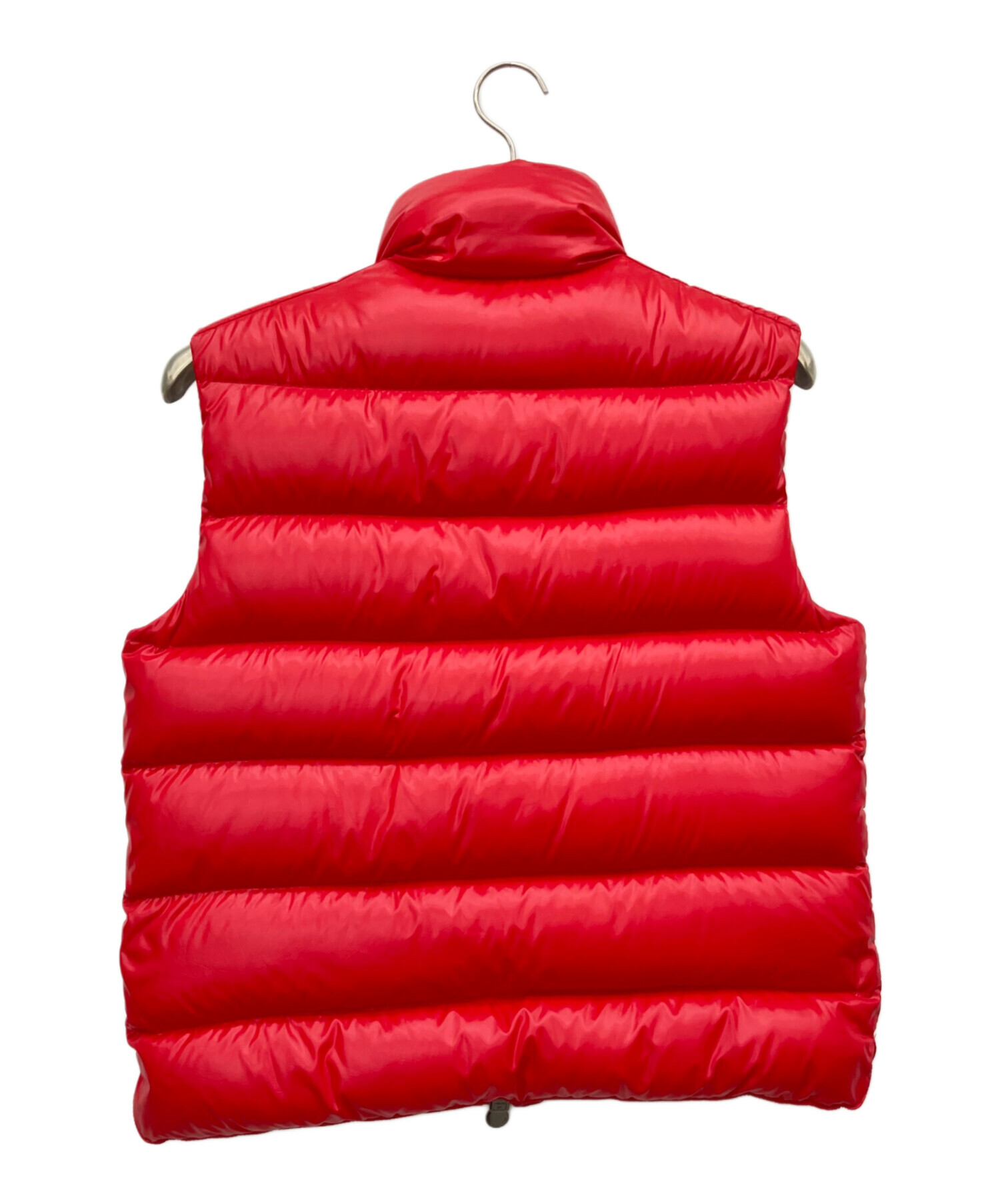 MONCLER ダウンベスト レッド　2T 超美品 MONCLER BORMES GILET 2 レッド ダウンベスト モンクレール