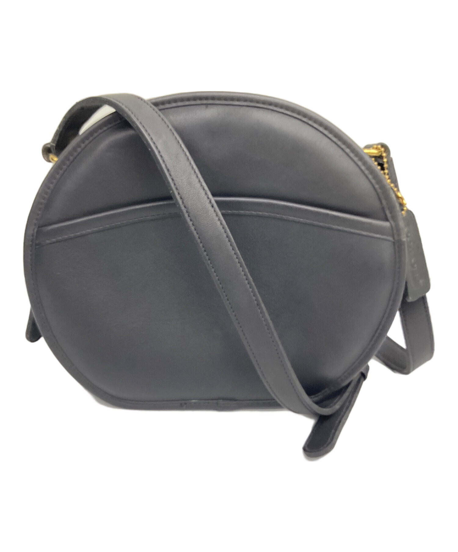 中古・古着通販】COACH (コーチ) レザーショルダーバッグ OLD COACH