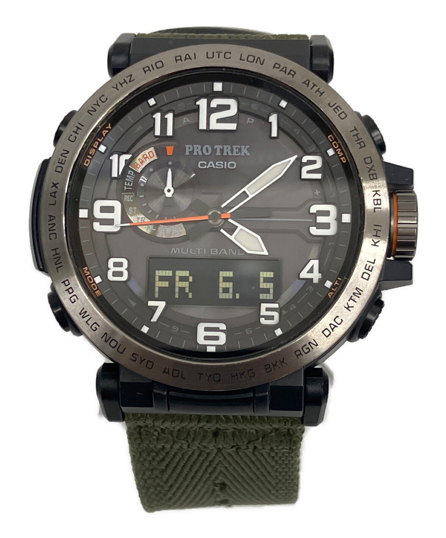 casio protrek 稼働品　中古品 中古・古着通販】CASIO (カシオ) 腕時計 PRO TREK｜ブランド・古着通販