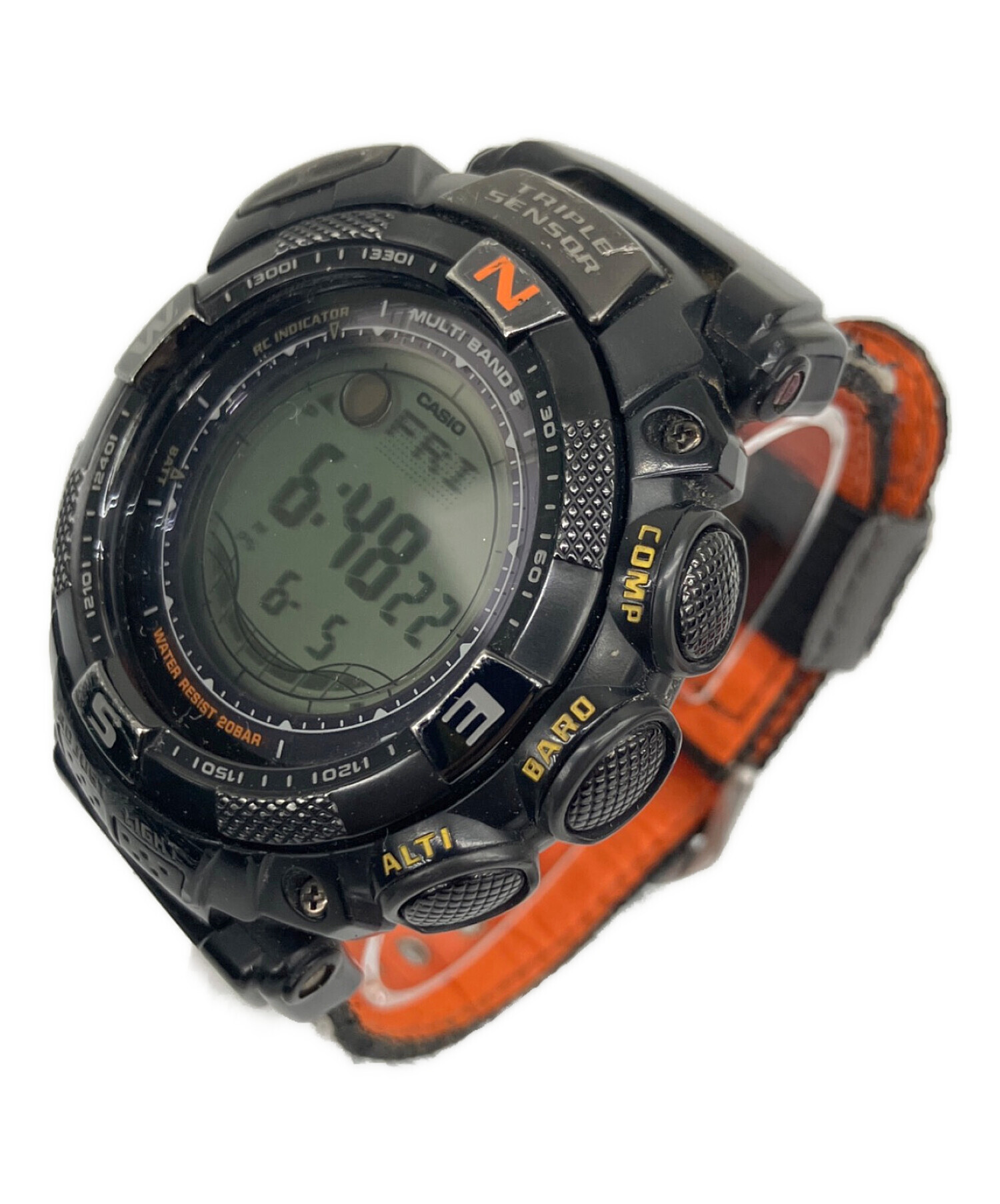 中古・古着通販】CASIO (カシオ) 腕時計 PRO TREK ブラック｜ブランド