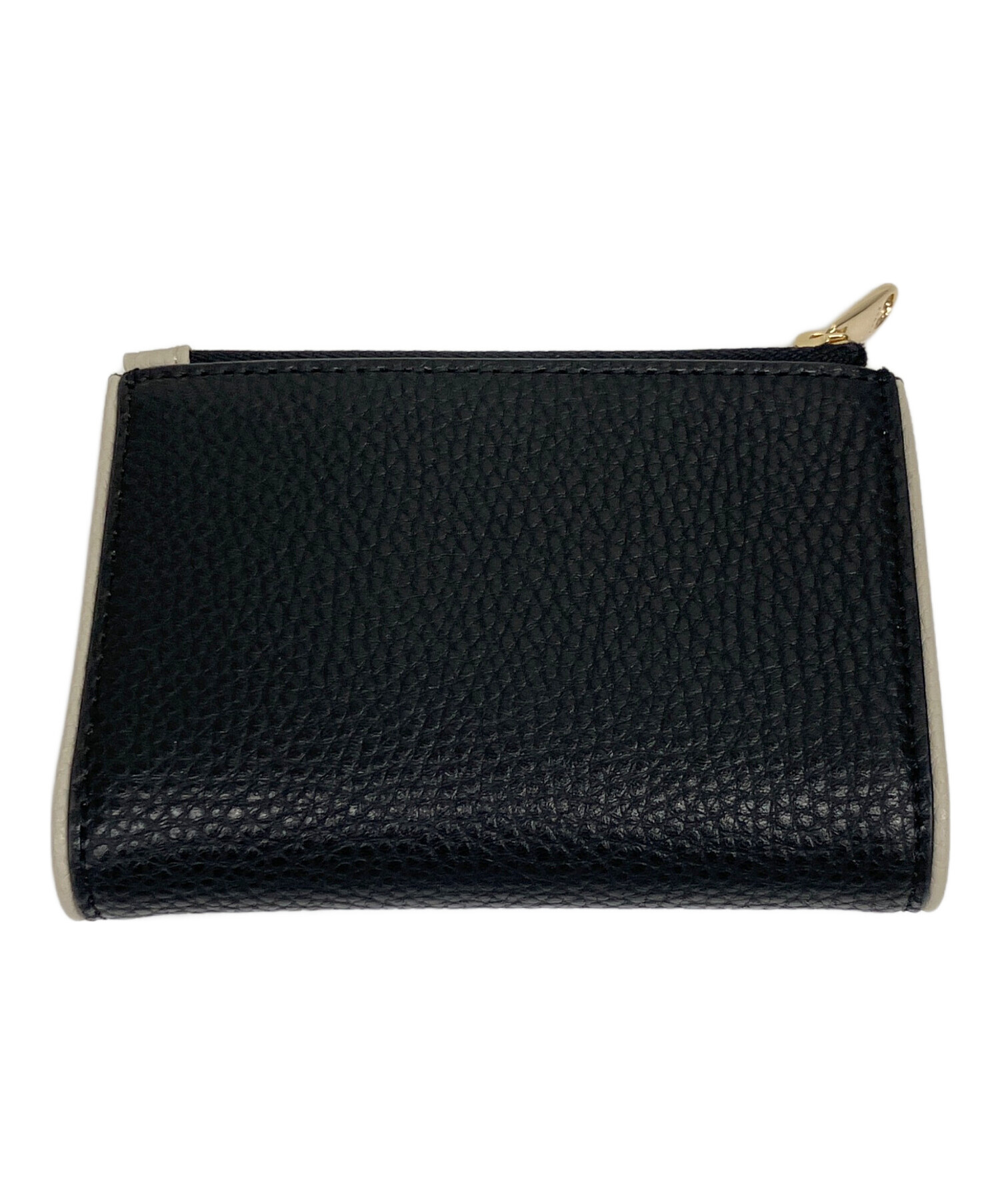 中古・古着通販】FURLA (フルラ) 2つ折り財布 ブラック×ピンク