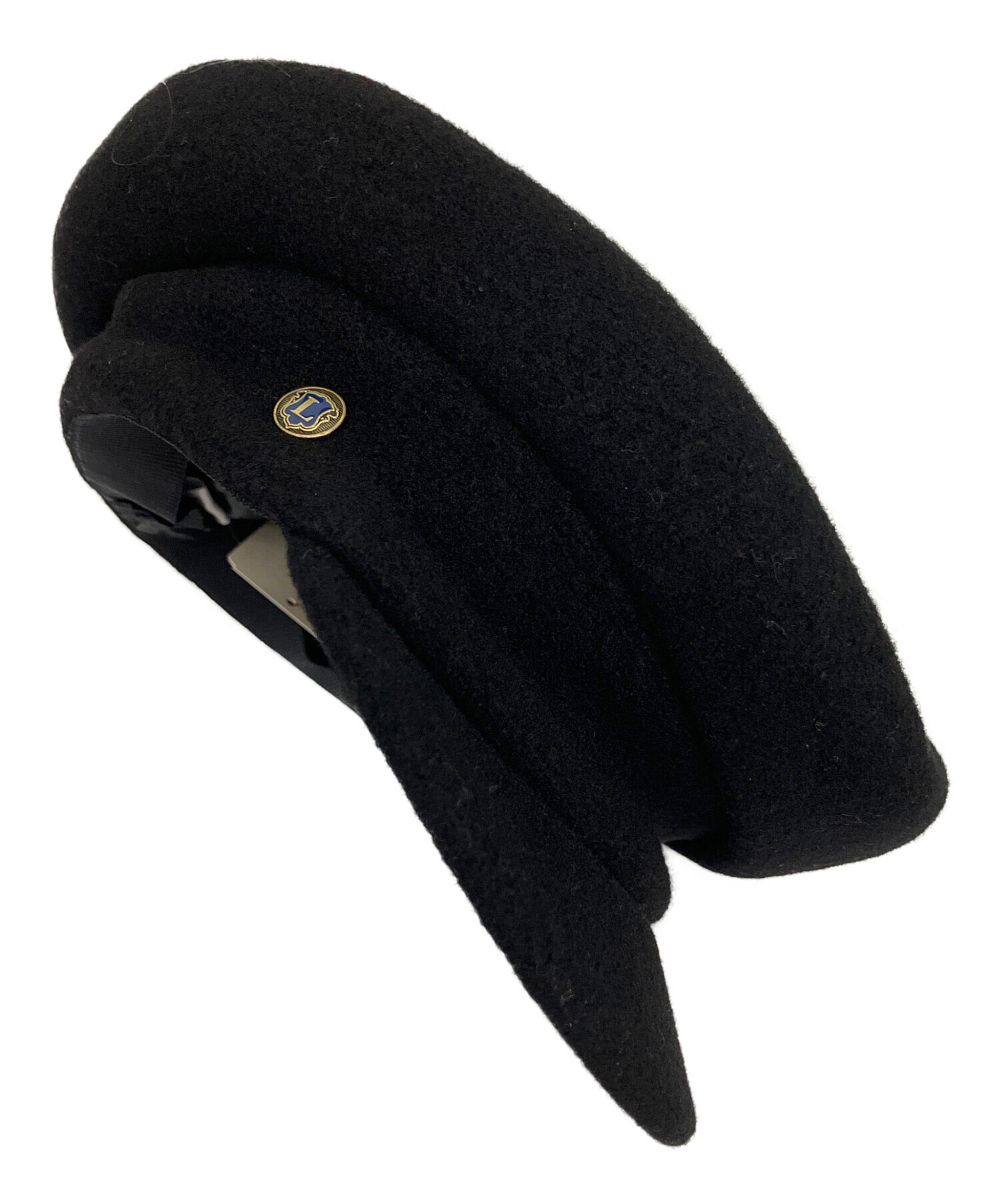 Laulhère ベレー帽　未使用 中古・古着通販】LAULHERE (ローレール) ベレー帽 ブラック 未使用品
