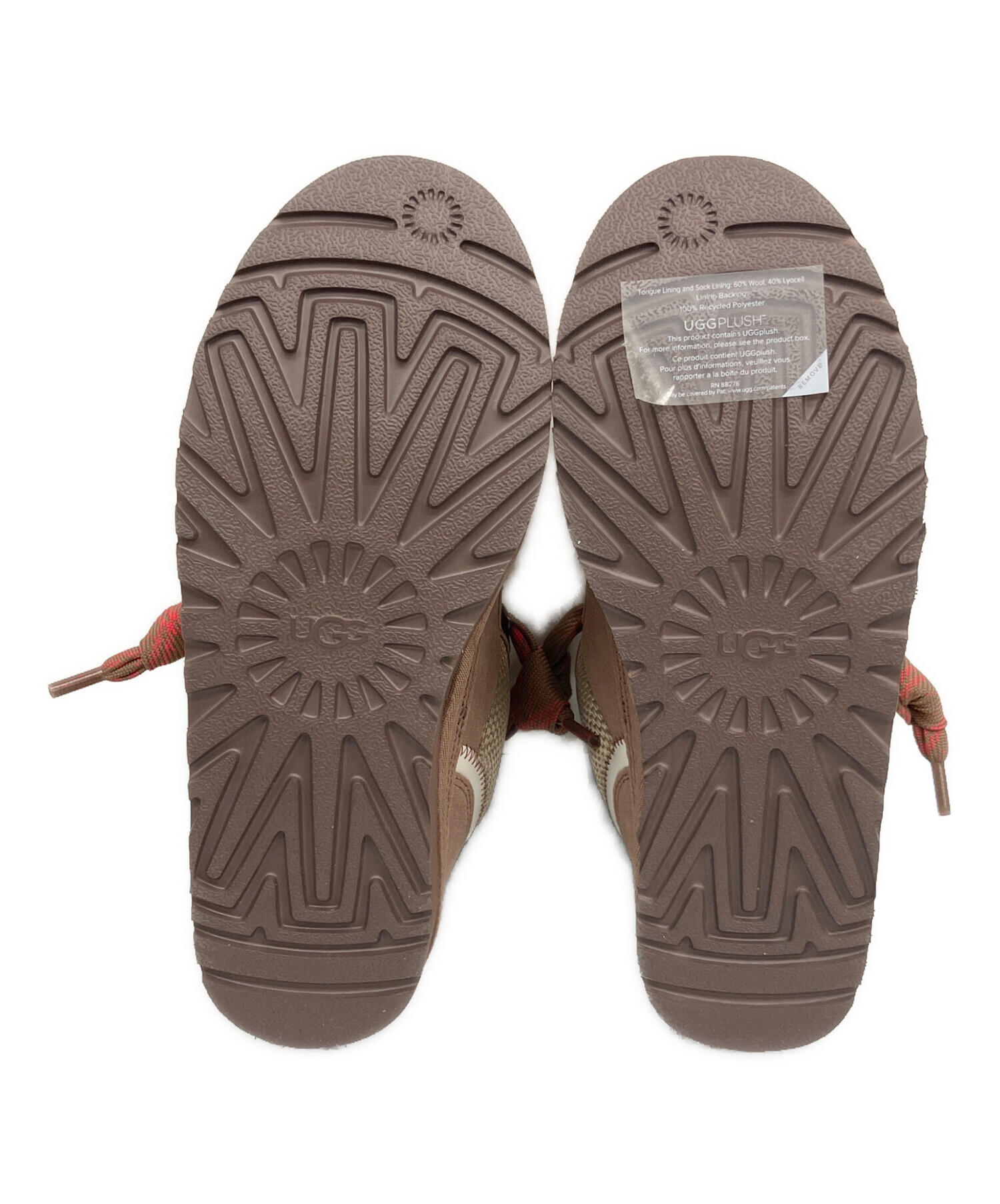 中古・古着通販】UGG (アグ) スニーカー ブラウン サイズ:24｜ブランド