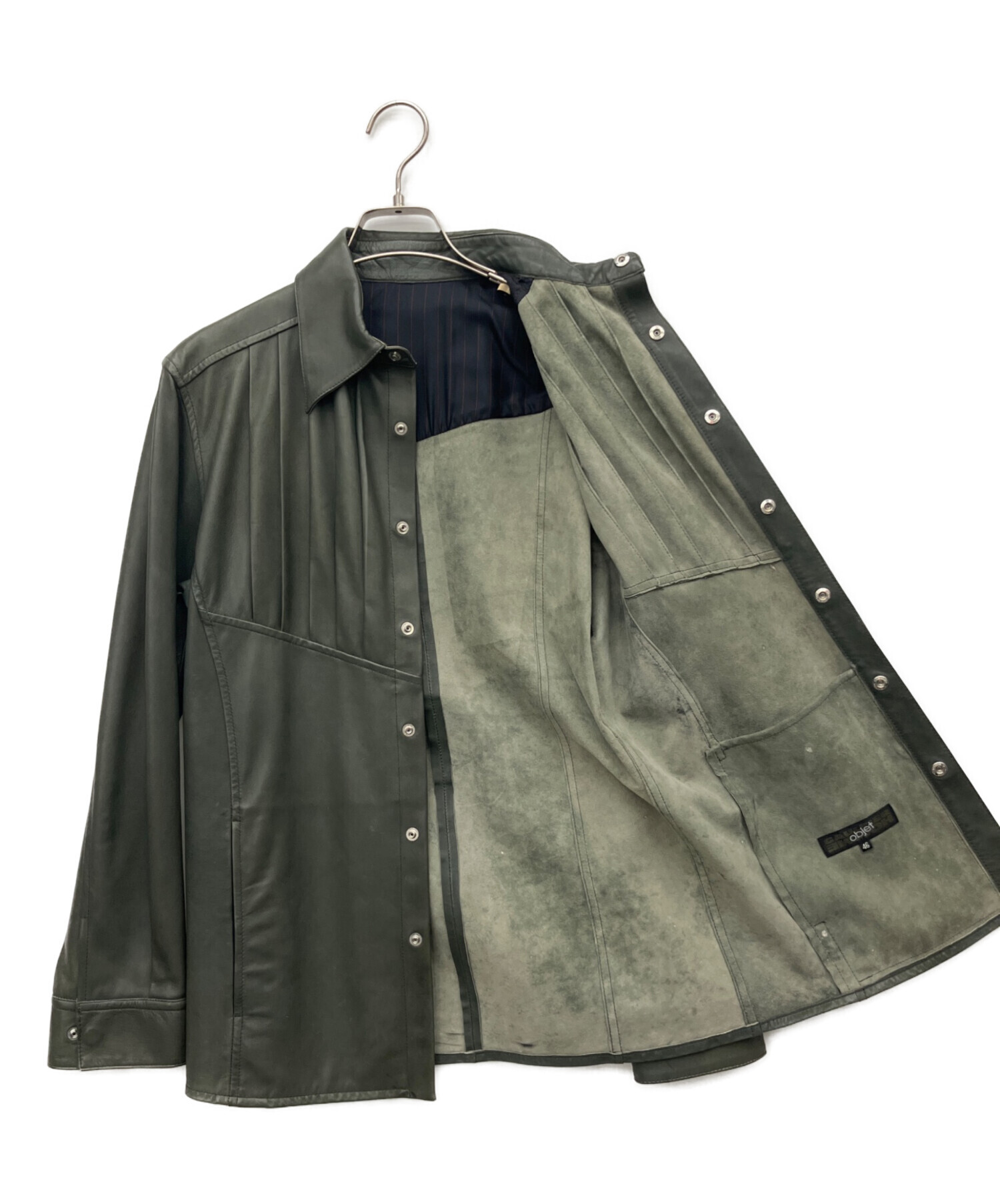 中古・古着通販】GAULTIER HOMME objet (ゴルチエオムオブジェ) レザー