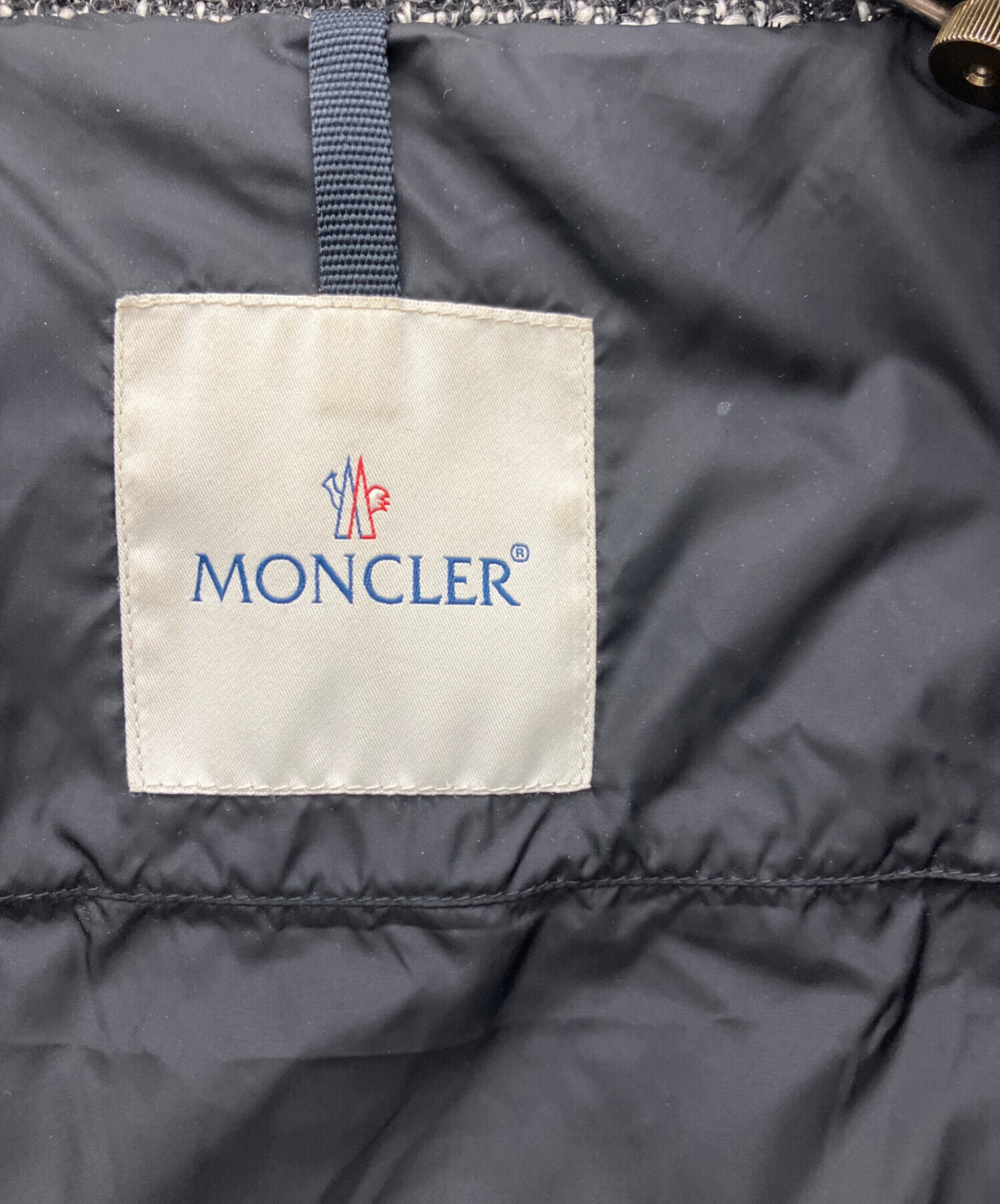 中古・古着通販】MONCLER (モンクレール) ダウンジャケット グレー