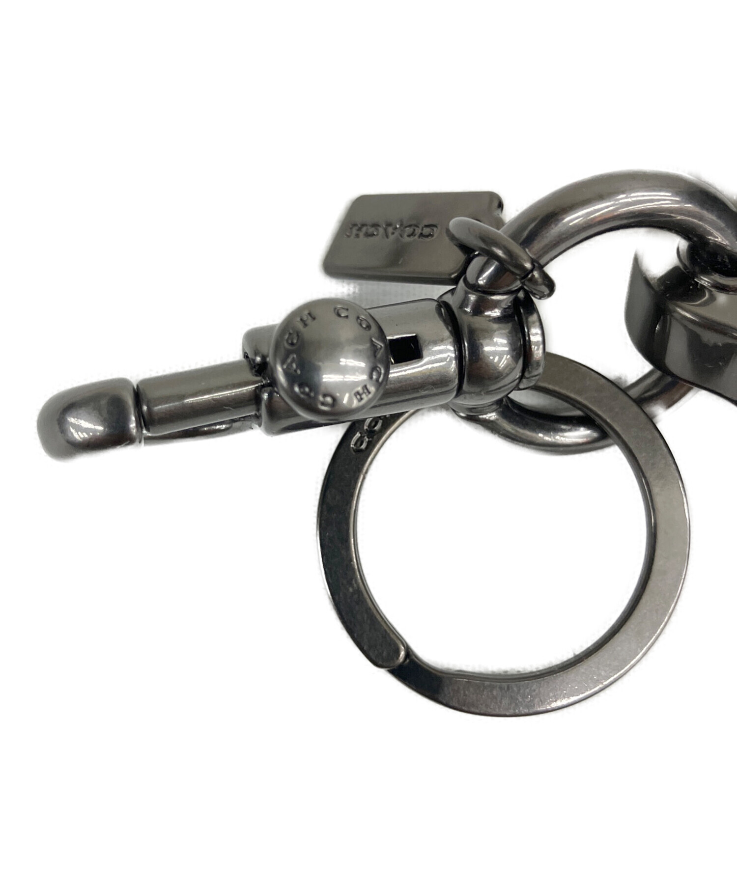 中古・古着通販】COACH (コーチ) キーリング ループ キー フォブ