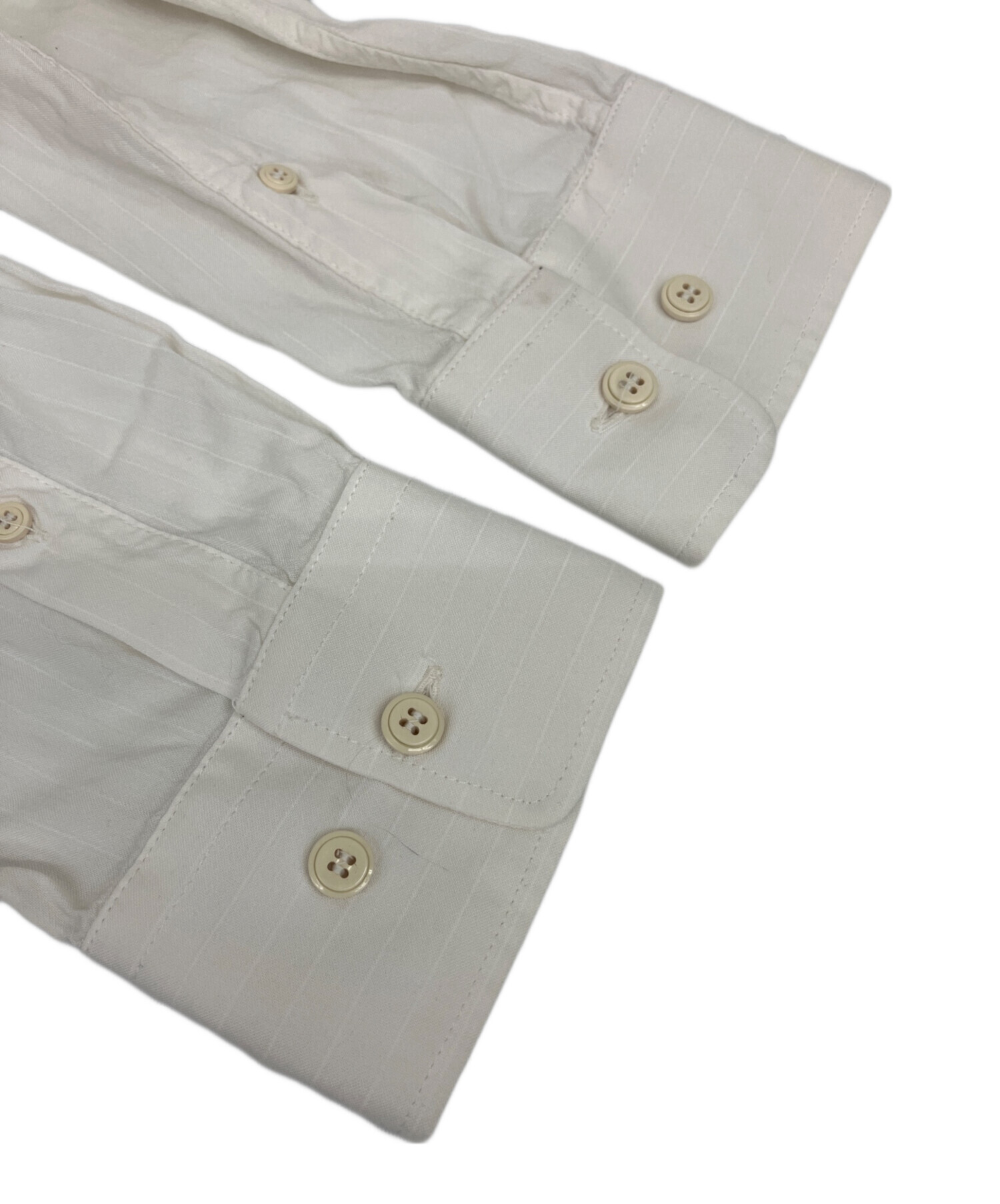中古・古着通販】BALENCIAGA (バレンシアガ) 長袖シャツ ホワイト