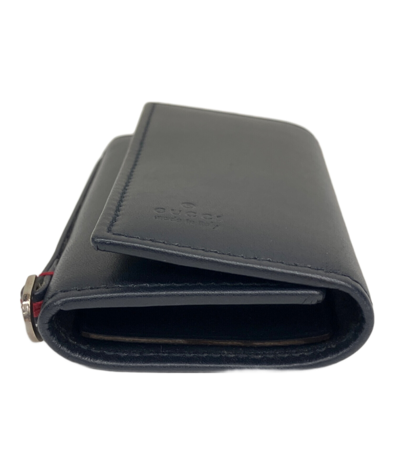 中古・古着通販】GUCCI (グッチ) キーケース ネイビー｜ブランド・古着
