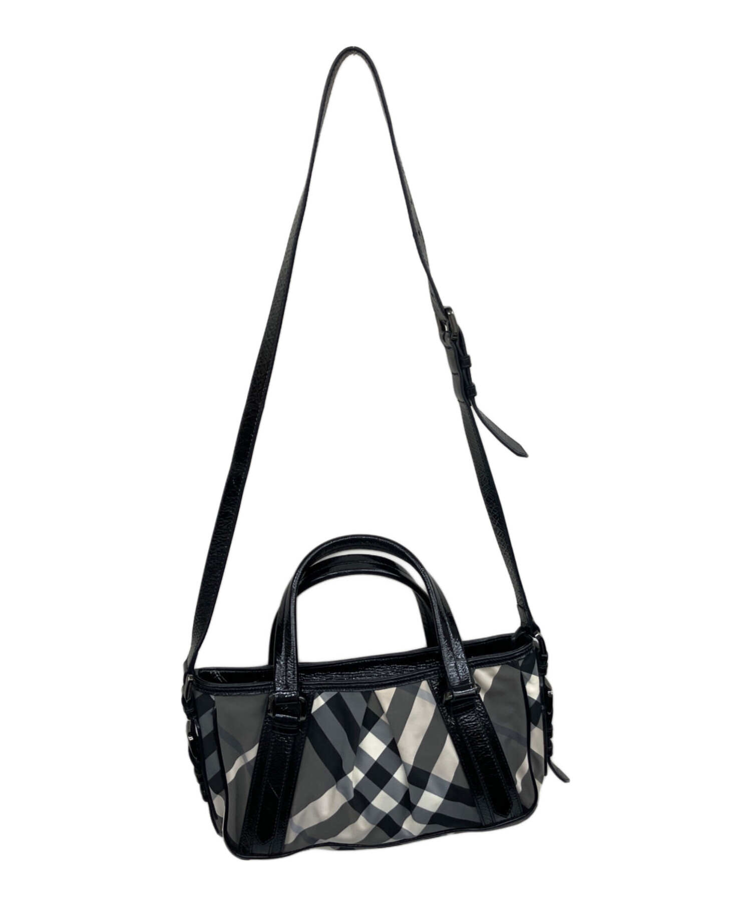中古・古着通販】BURBERRY (バーバリー) 2WAYバッグ ブラック