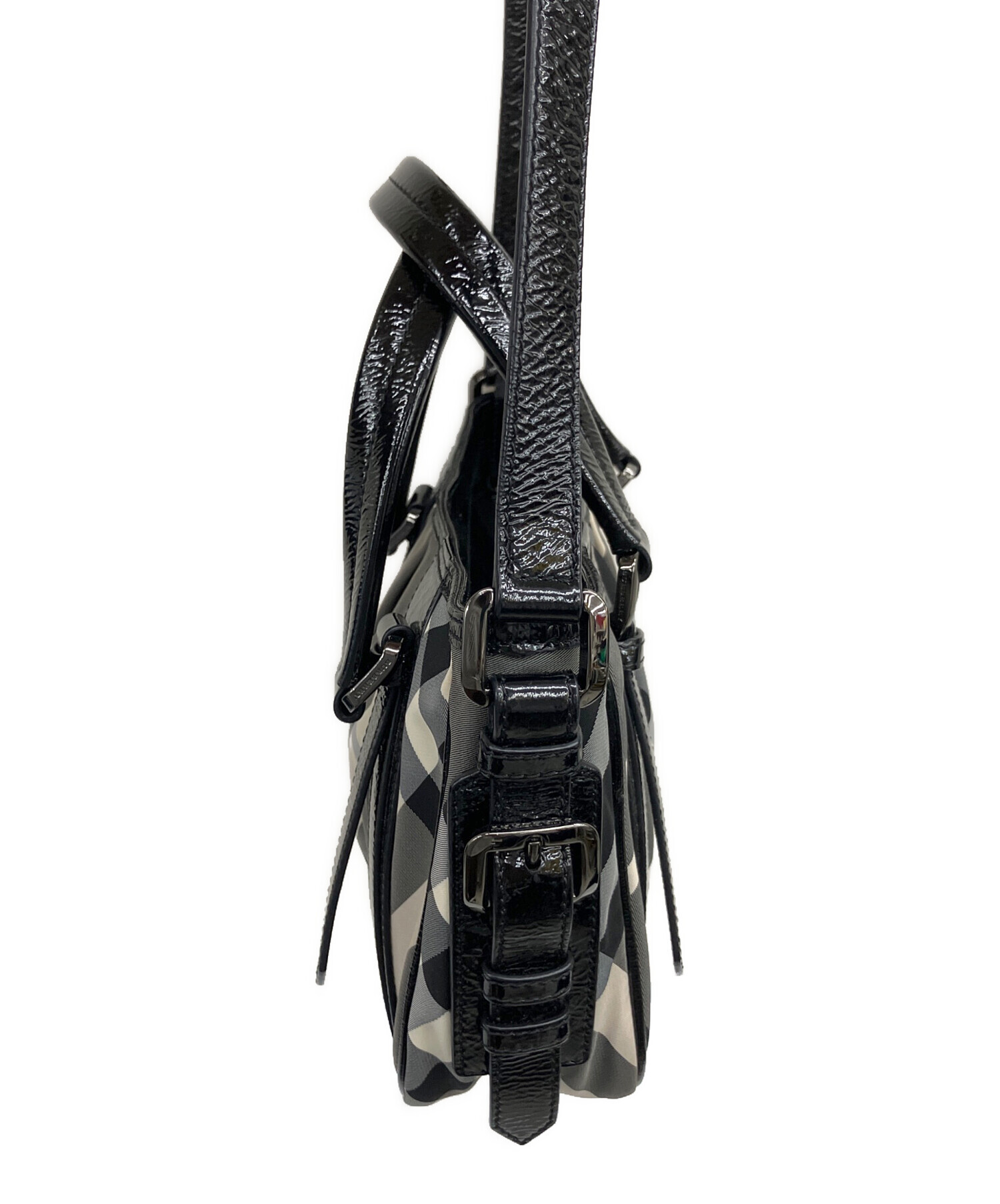 中古・古着通販】BURBERRY (バーバリー) 2WAYバッグ ブラック
