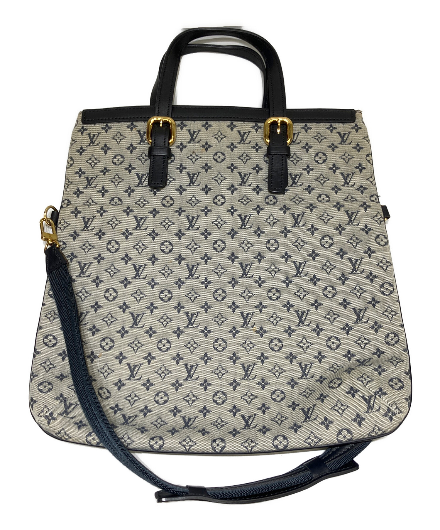 Louis Vuitton グレー ショルダーバッグ 中古・古着通販】LOUIS VUITTON (ルイ ヴィトン) ショルダーバッグ