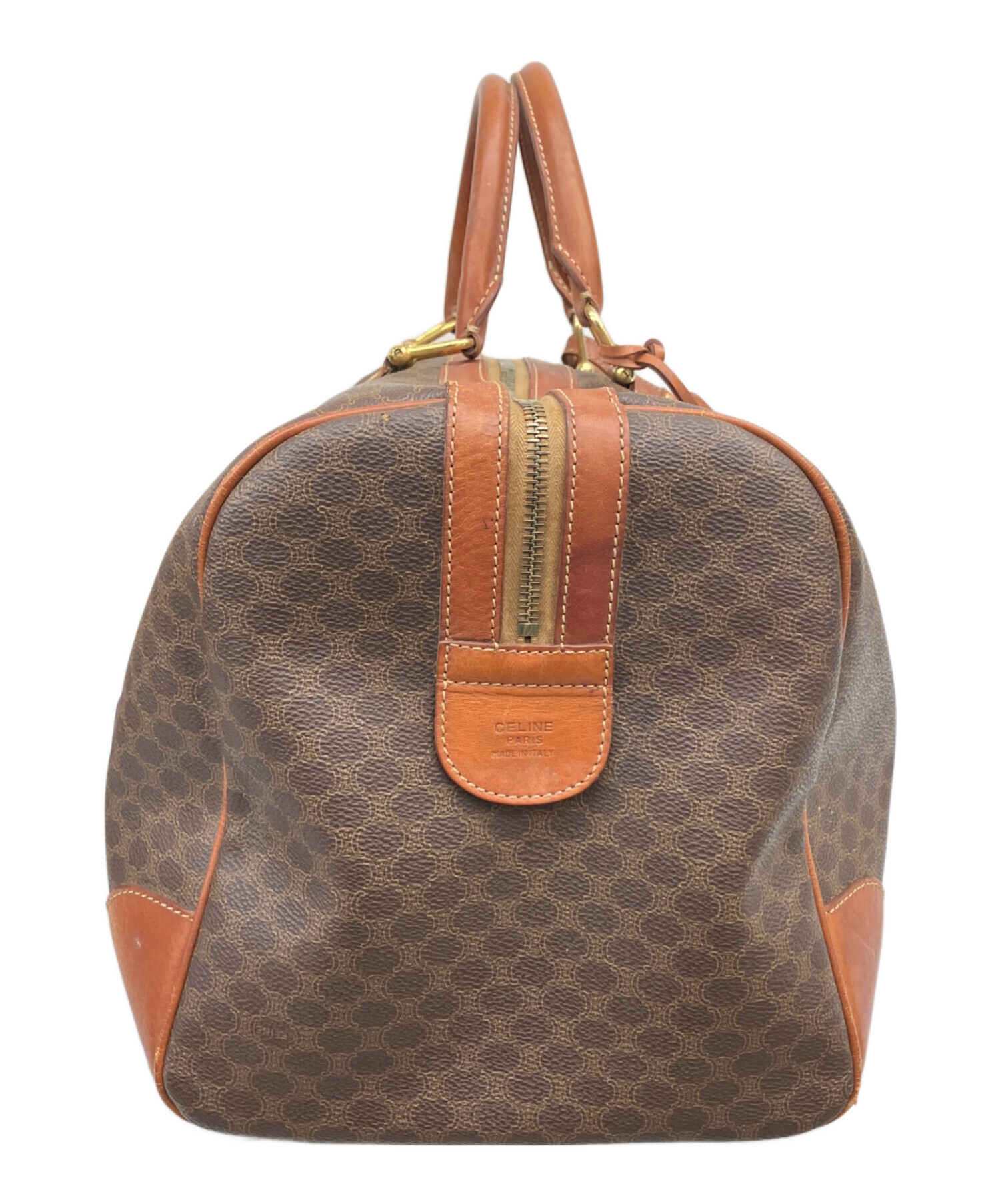 中古・古着通販】CELINE (セリーヌ) ボストンバッグ ブラウン 中古・古着通販】CELINE (セリーヌ) ボストンバッグ ブラウン
