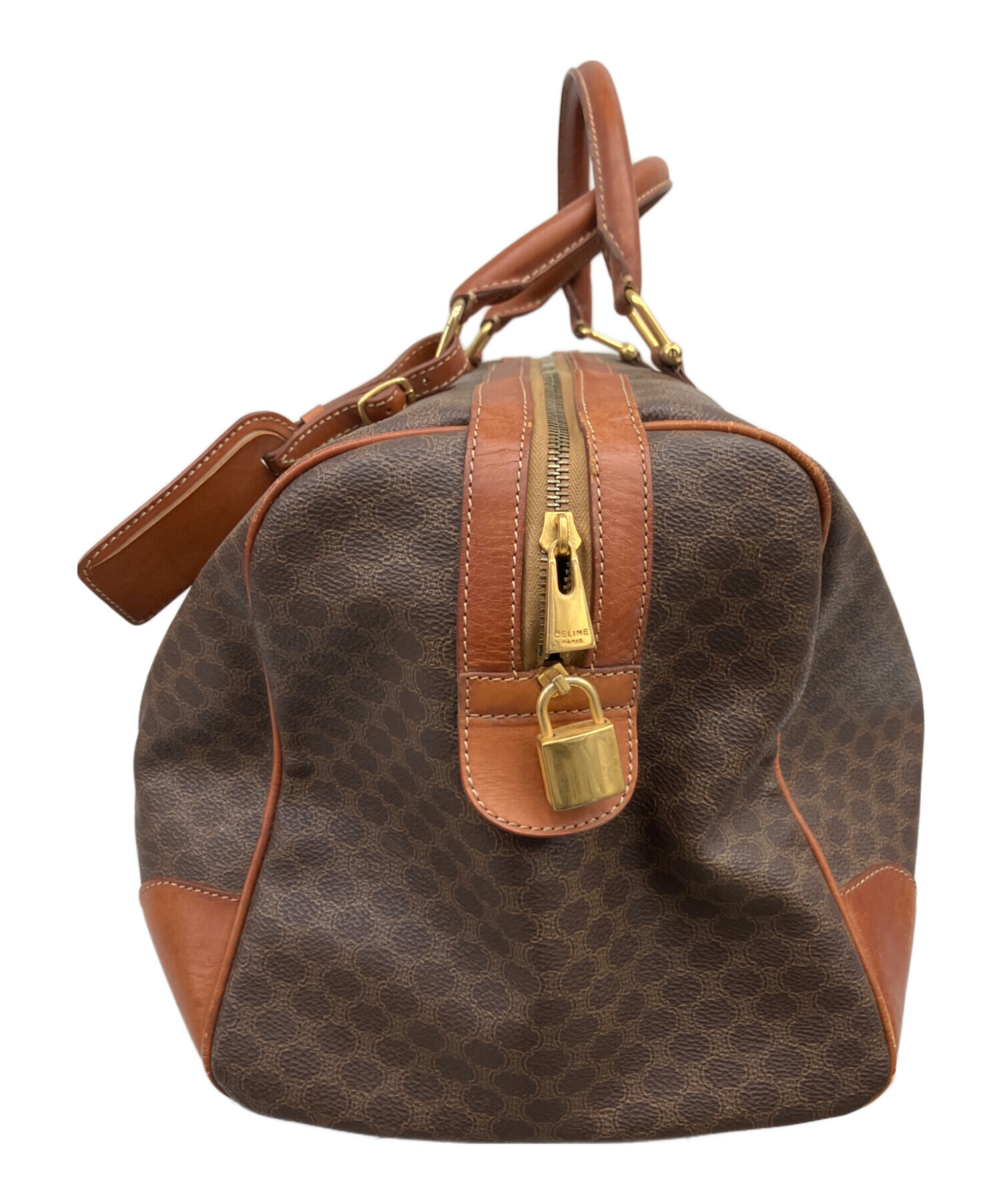 中古・古着通販】CELINE (セリーヌ) ボストンバッグ ブラウン