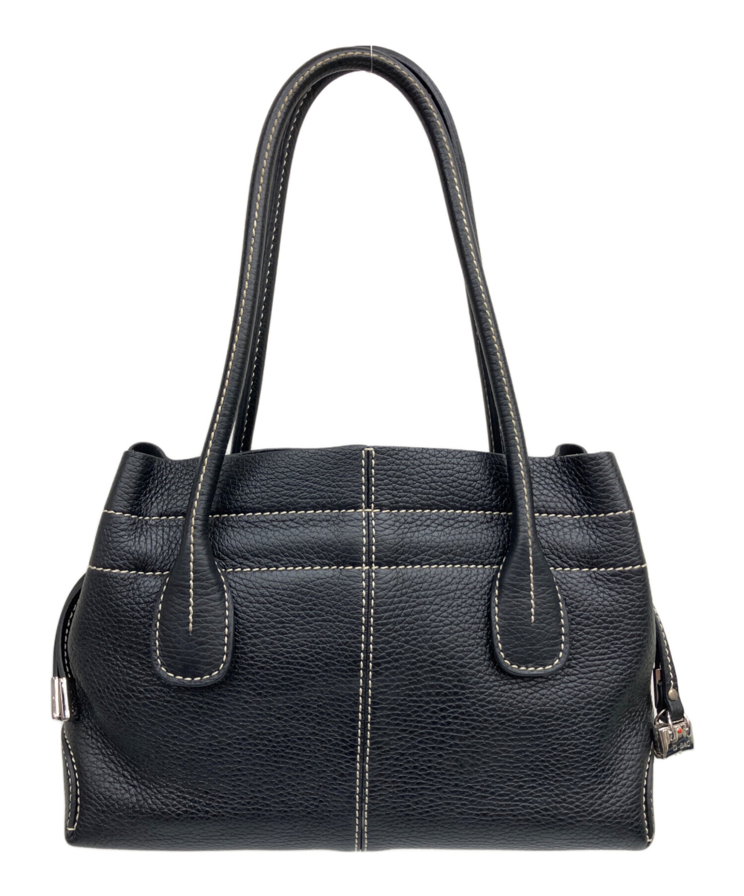 中古・古着通販】TOD'S (トッズ) レザートートバッグ ブラック