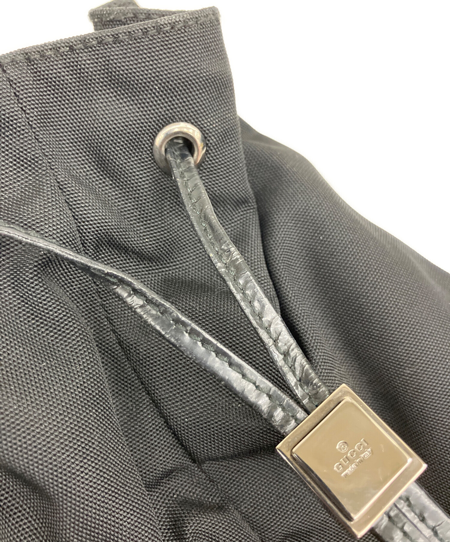 中古・古着通販】GUCCI (グッチ) 巾着 ブラック｜ブランド・古着通販