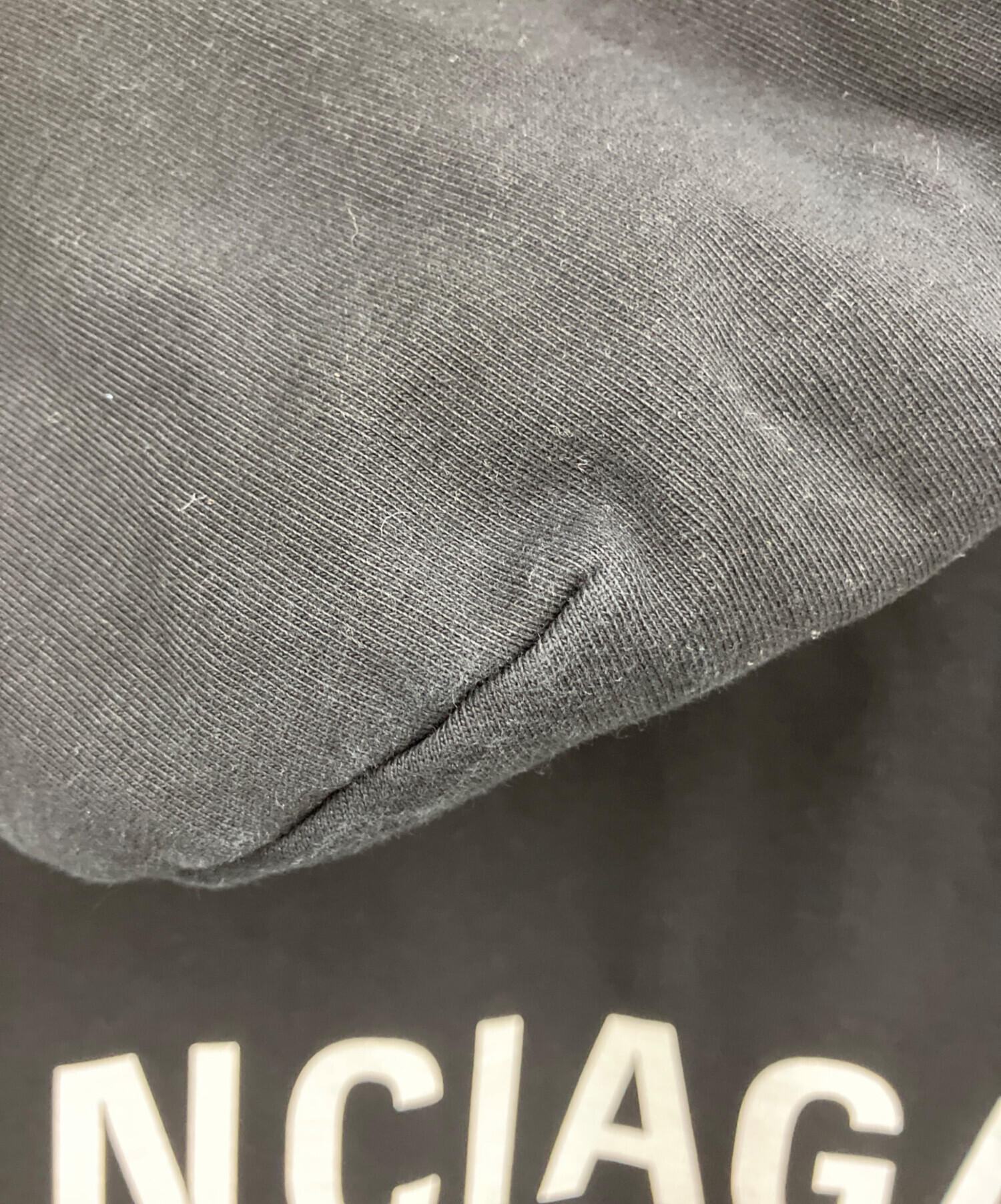 中古・古着通販】BALENCIAGA (バレンシアガ) バックロゴプリント プル 