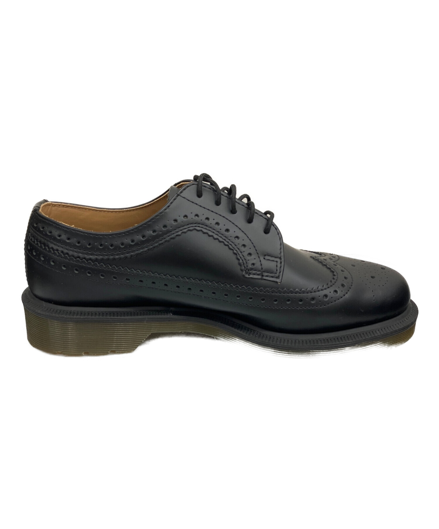 Dr. Martens ブラック ブローグシューズ 中古・古着通販】Dr.Martens (ドクターマーチン) ブローグシューズ