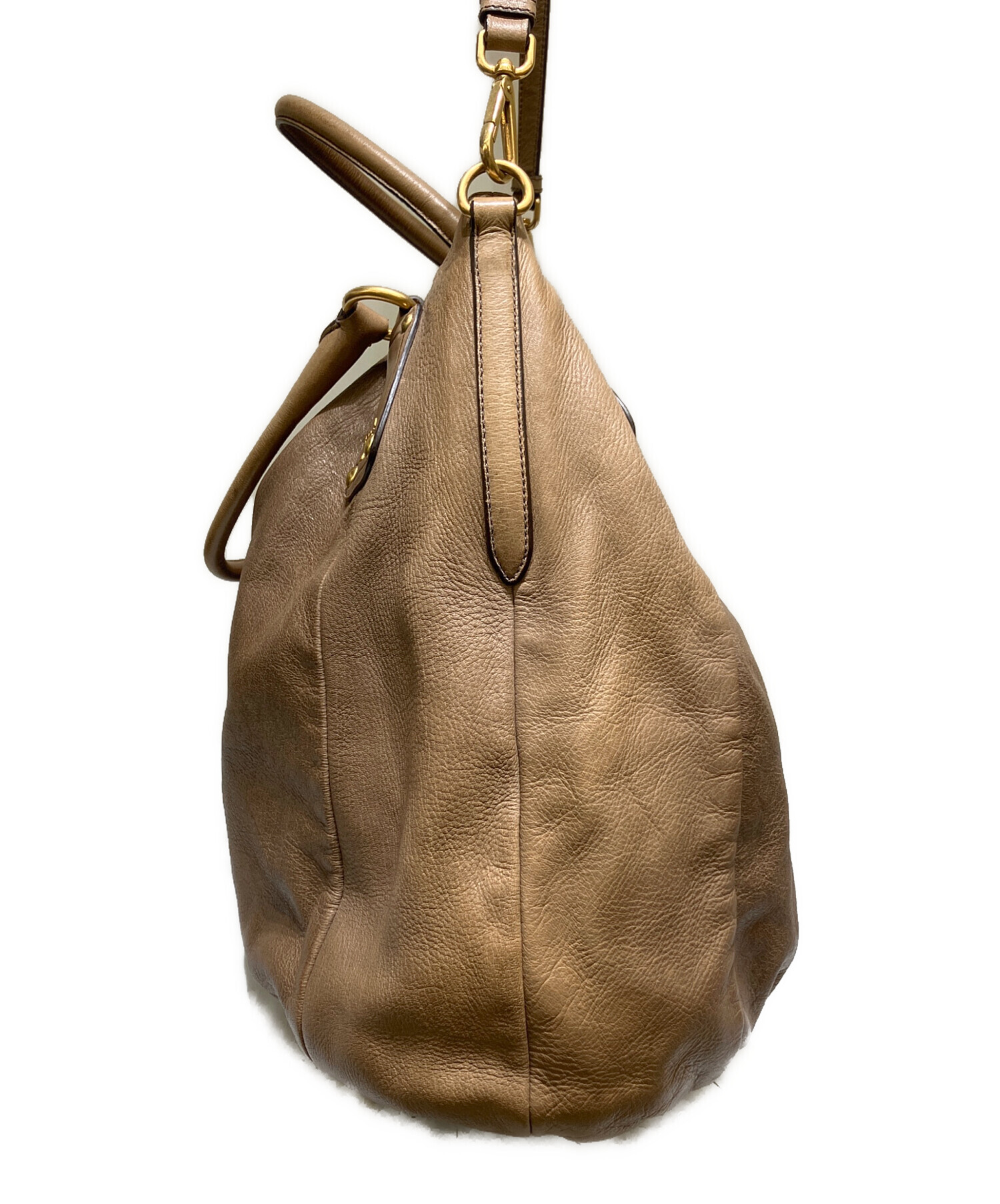 中古・古着通販】PRADA (プラダ) トートバッグ ブラウン｜ブランド