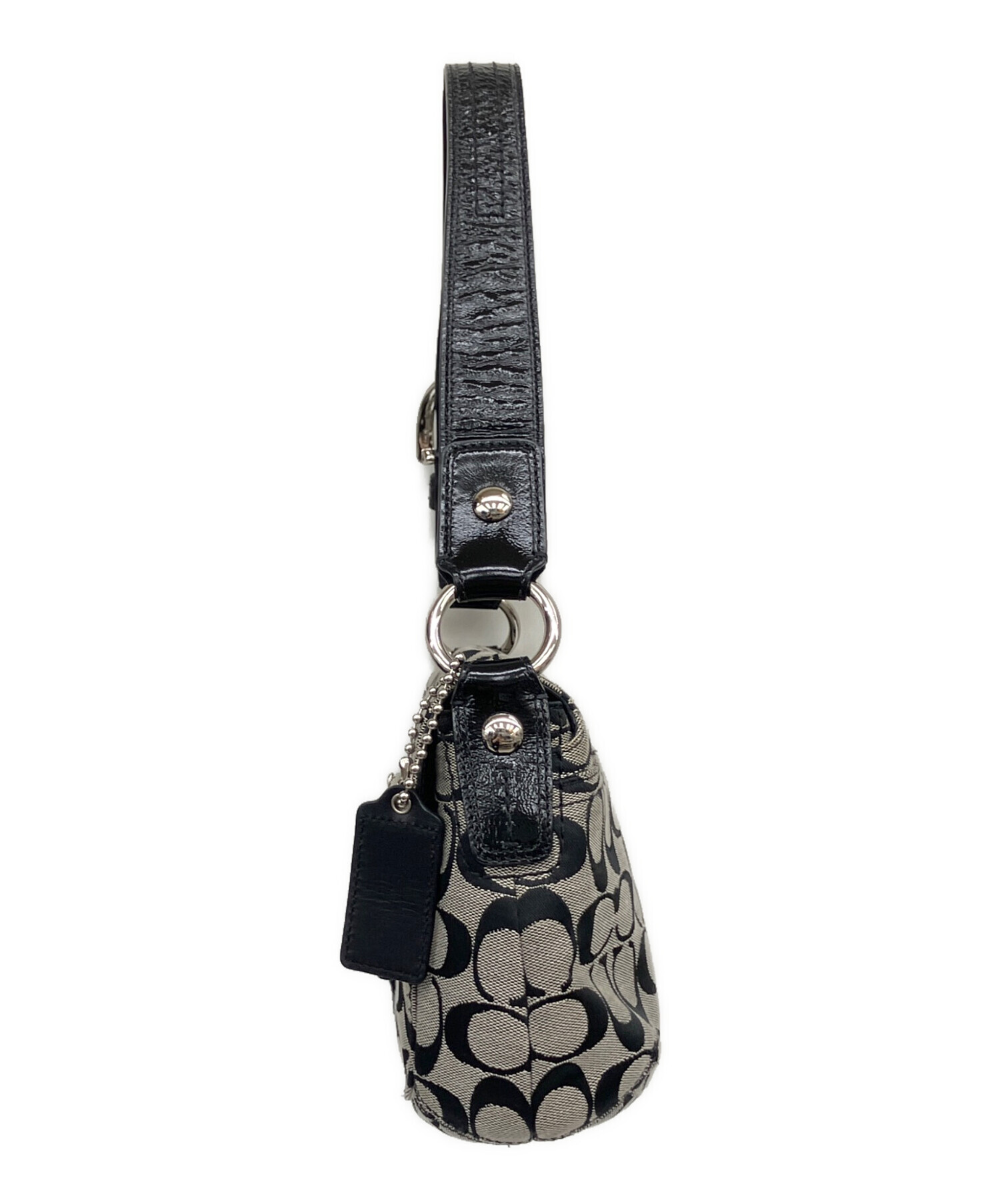 中古・古着通販】COACH (コーチ) ワンショルダーバッグ シグネチャー