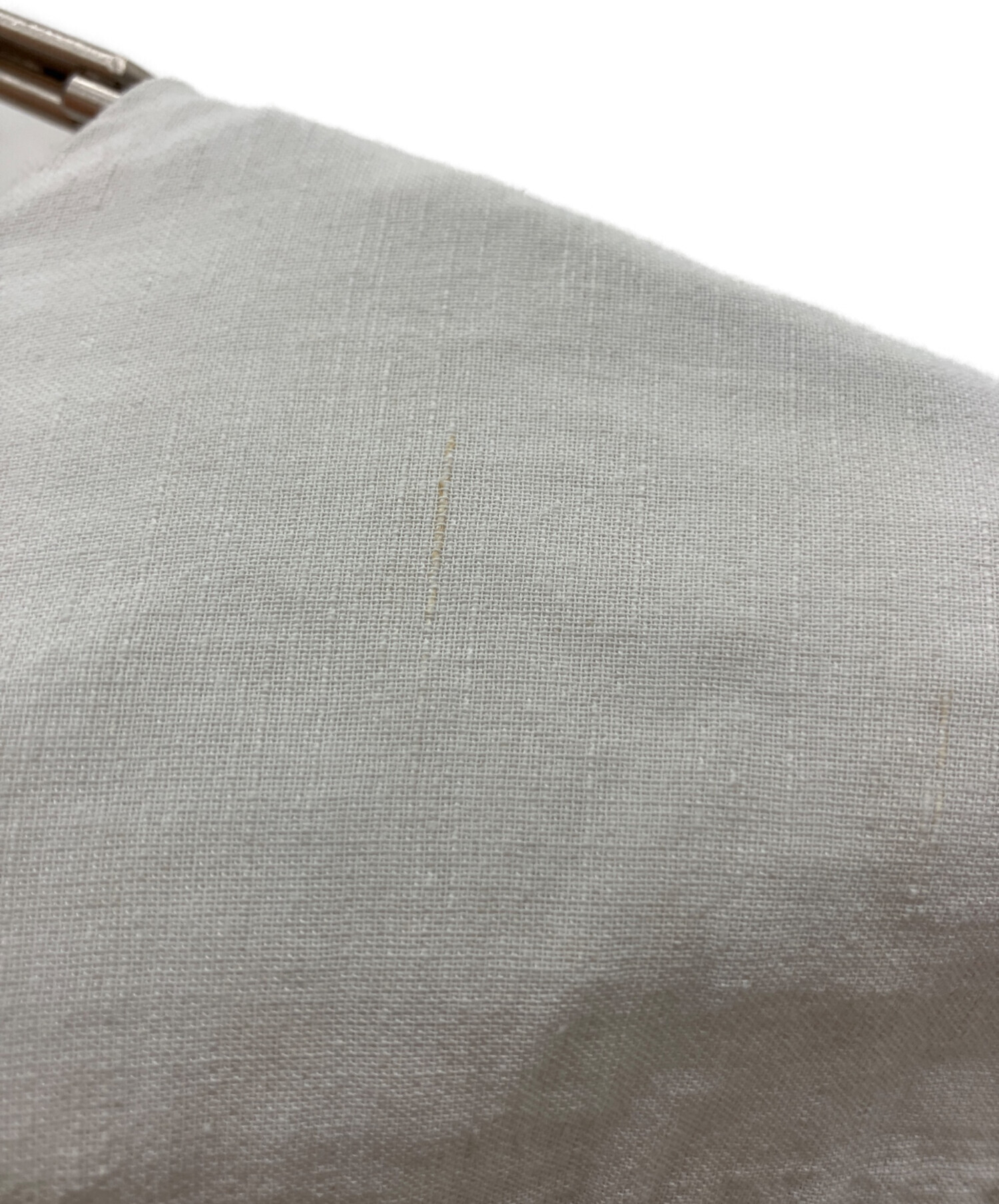 中古・古着通販】kagure (カグレ) コットンリネンワッシャーフリル