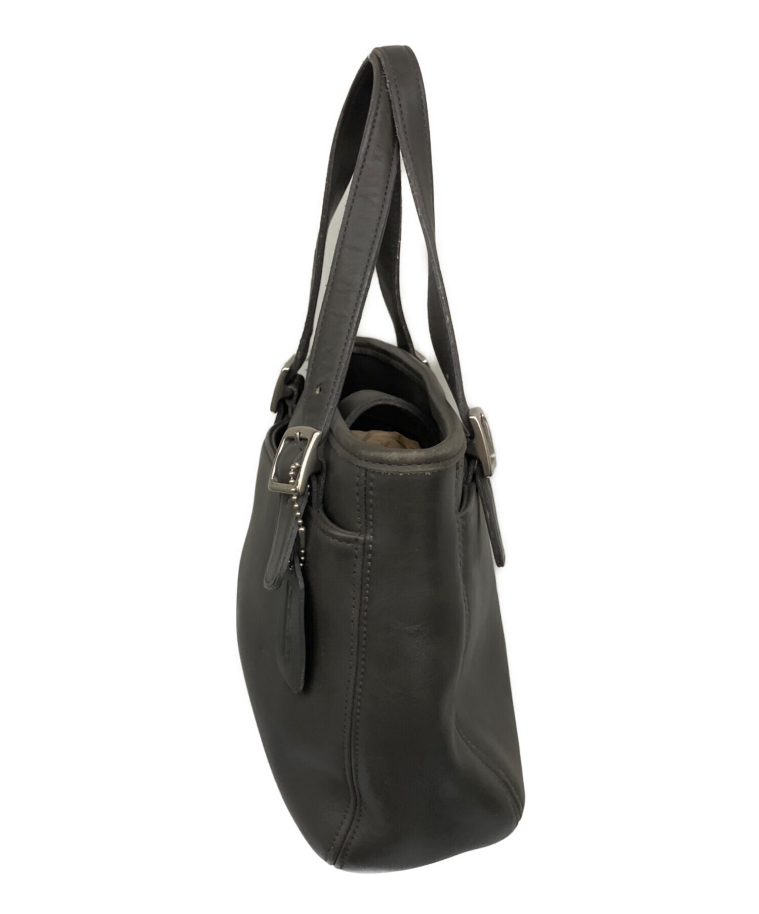 中古・古着通販】COACH (コーチ) ハンドバッグ OLD COACH グレー 