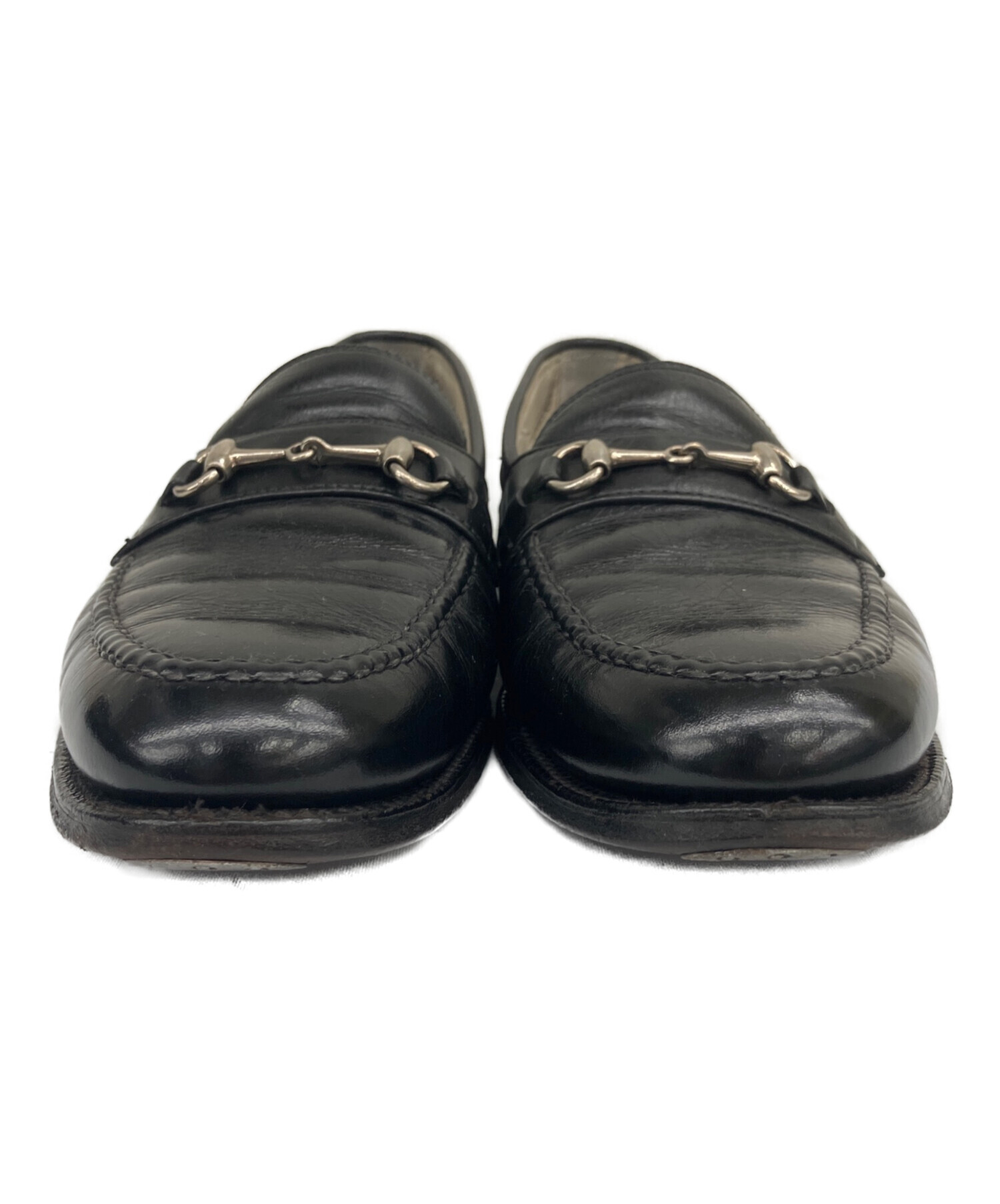 中古・古着通販】ALDEN (オールデン) ホースビットローファー ブラック