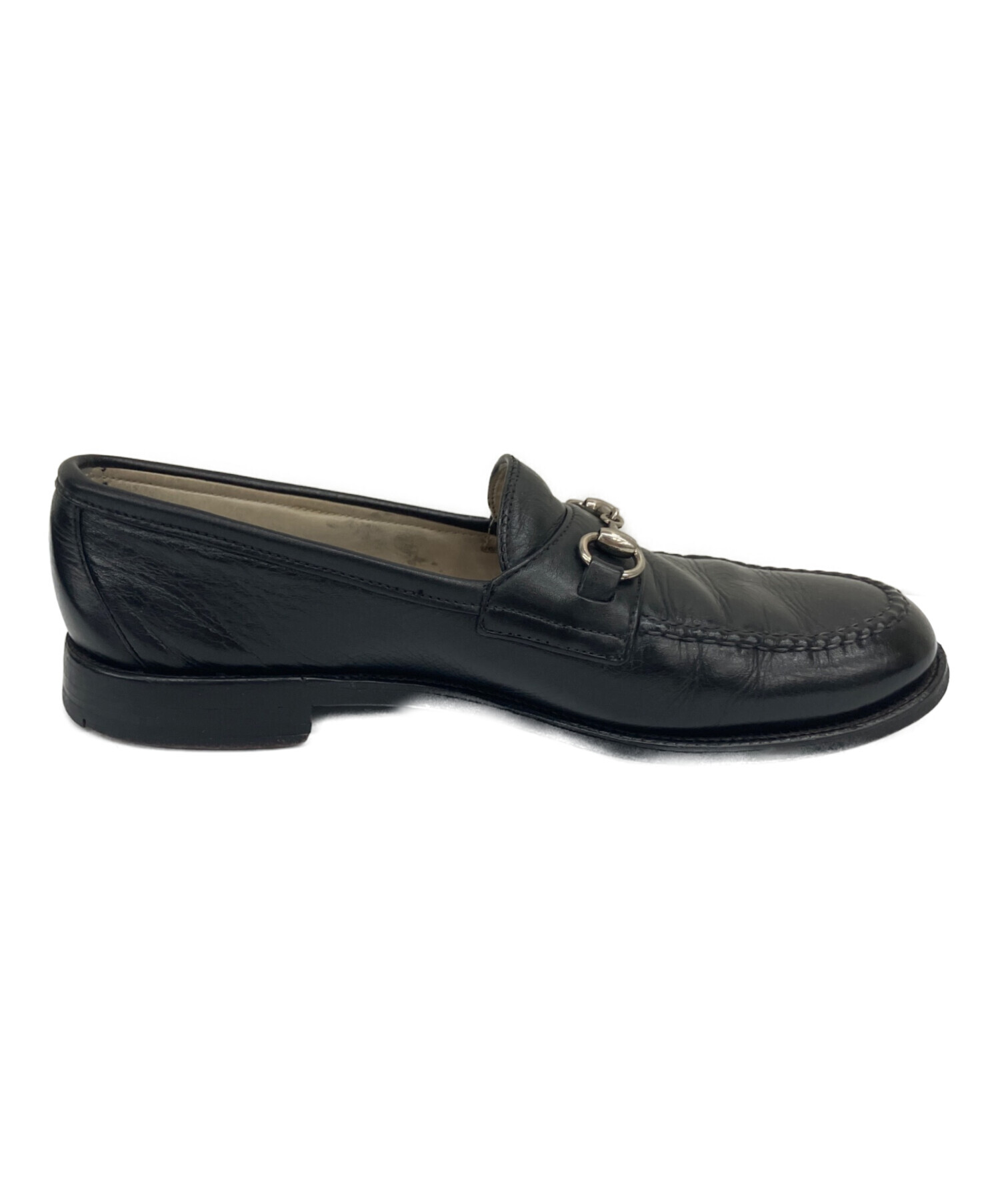 中古・古着通販】ALDEN (オールデン) ホースビットローファー ブラック