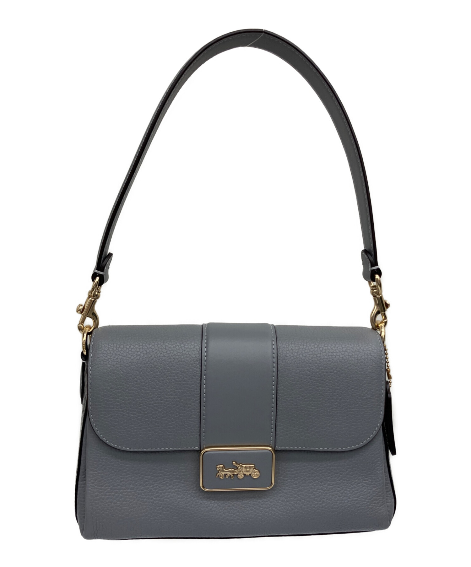 中古・古着通販】COACH (コーチ) 2WAYバッグ グレー｜ブランド・古着