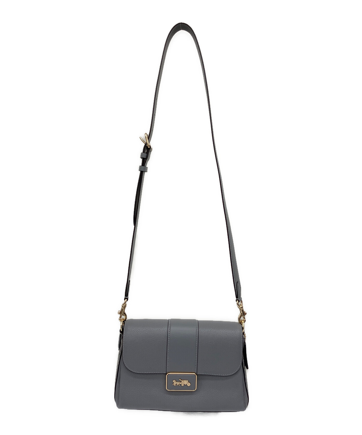 中古・古着通販】COACH (コーチ) 2WAYバッグ グレー｜ブランド・古着