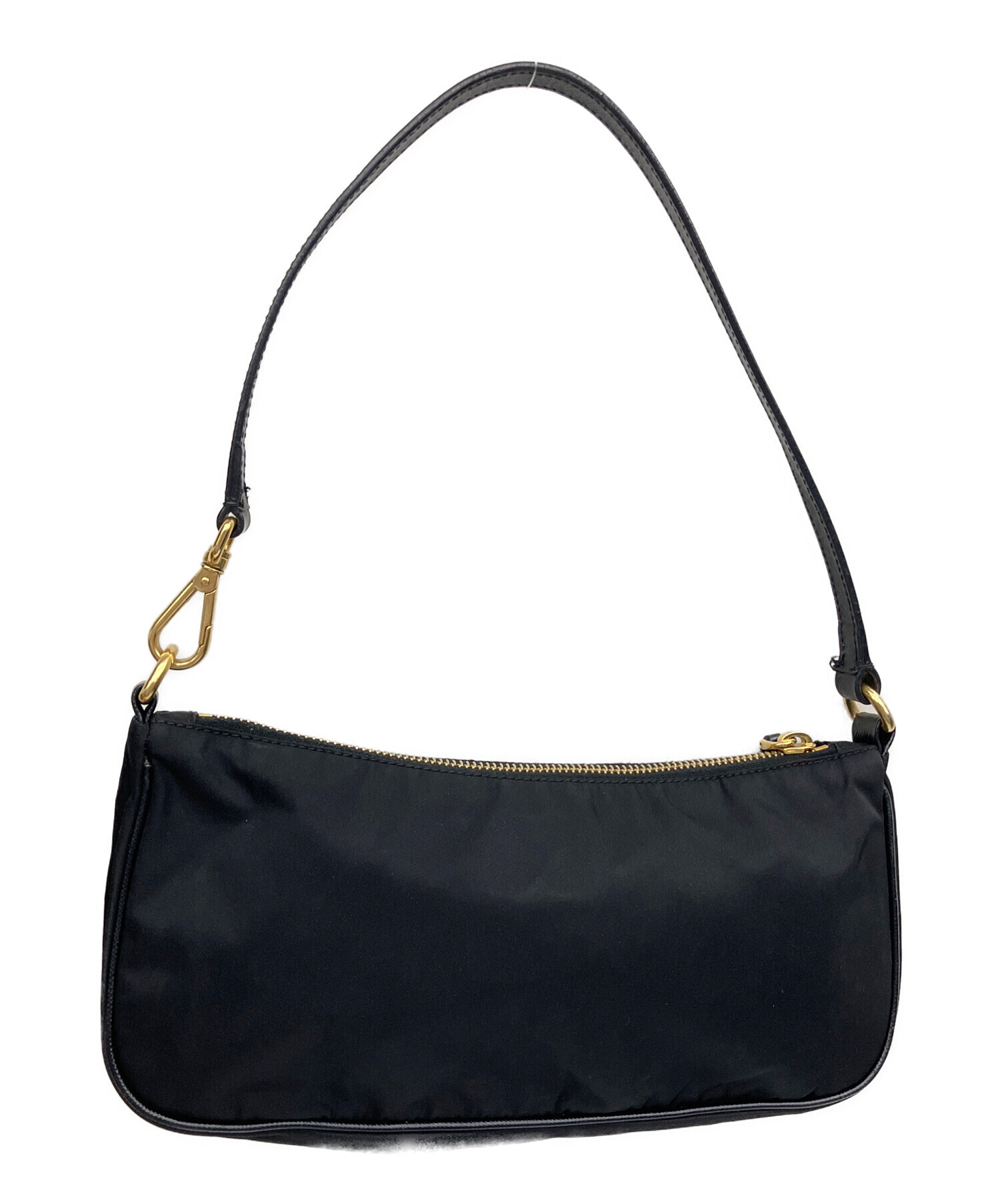 中古・古着通販】PRADA (プラダ) アクセサリーポーチ ブラック 