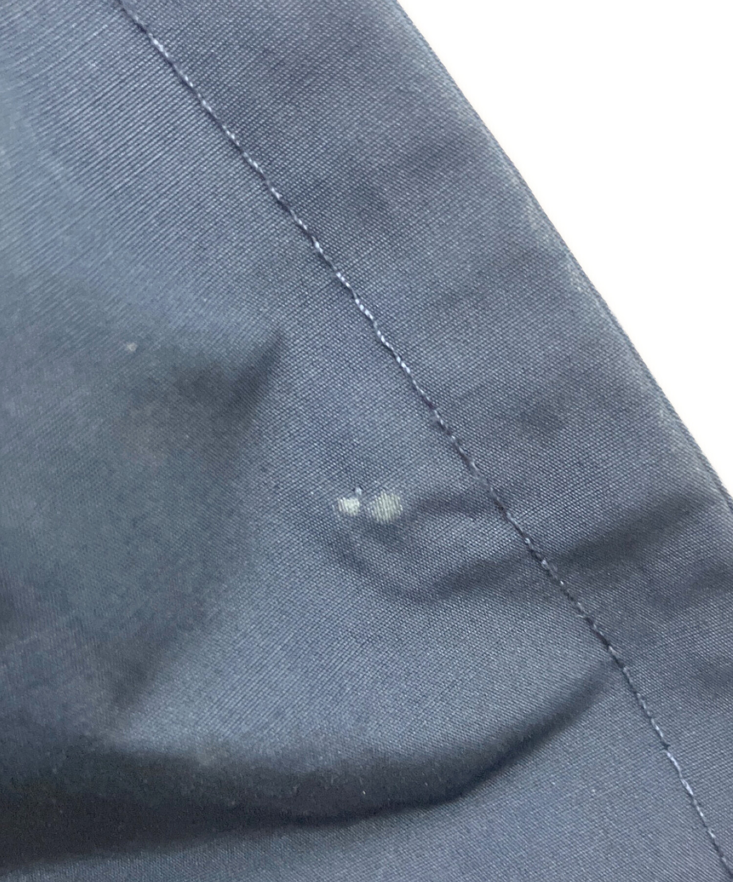 中古・古着通販】PRADA (プラダ) ステンカラーコート ネイビー サイズ