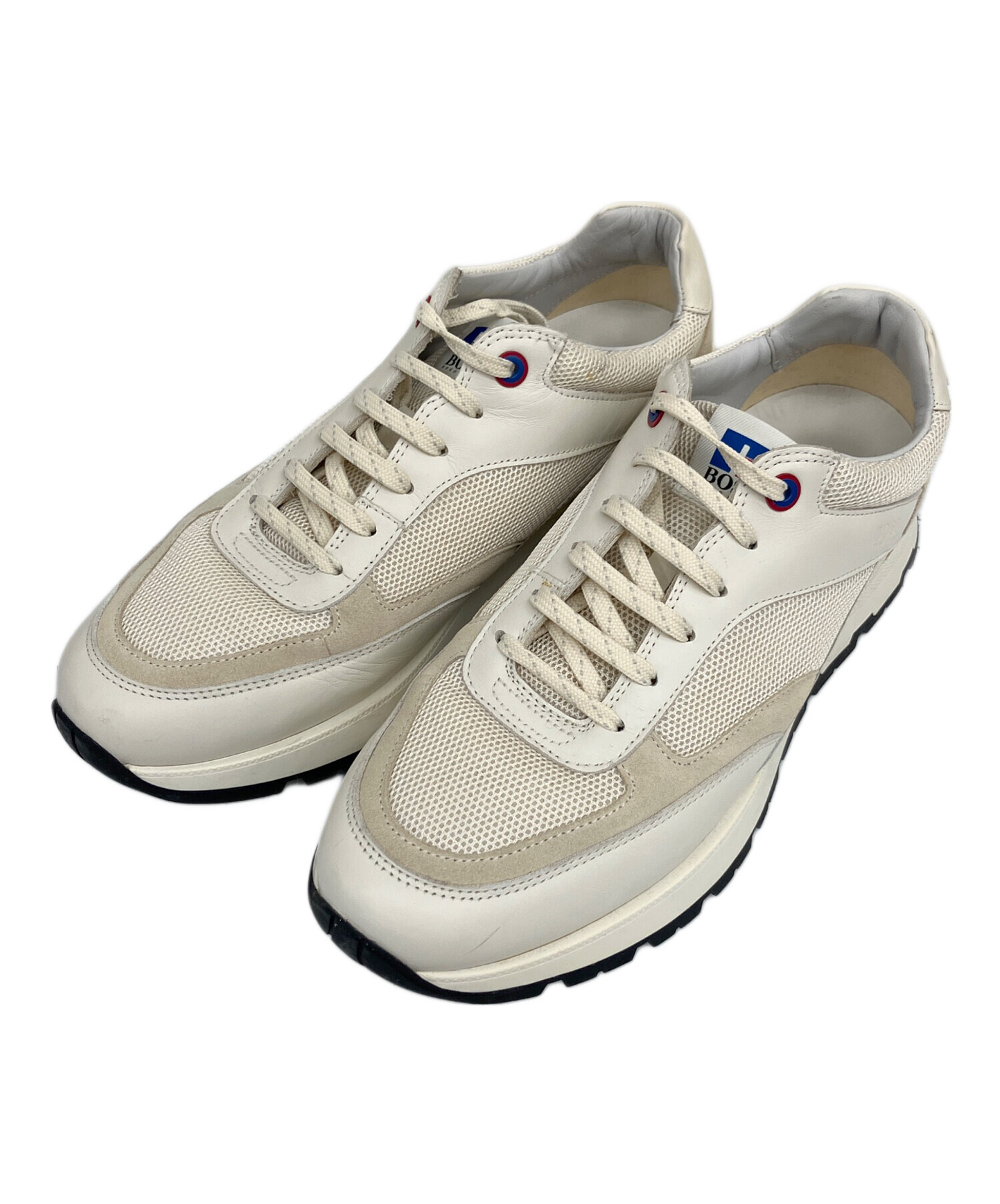BOSS ヒューゴボス　スニーカー　EU37 【新品未使用】 中古・古着通販】HUGO BOSS (ヒューゴ ボス) スニーカー オフホワイト
