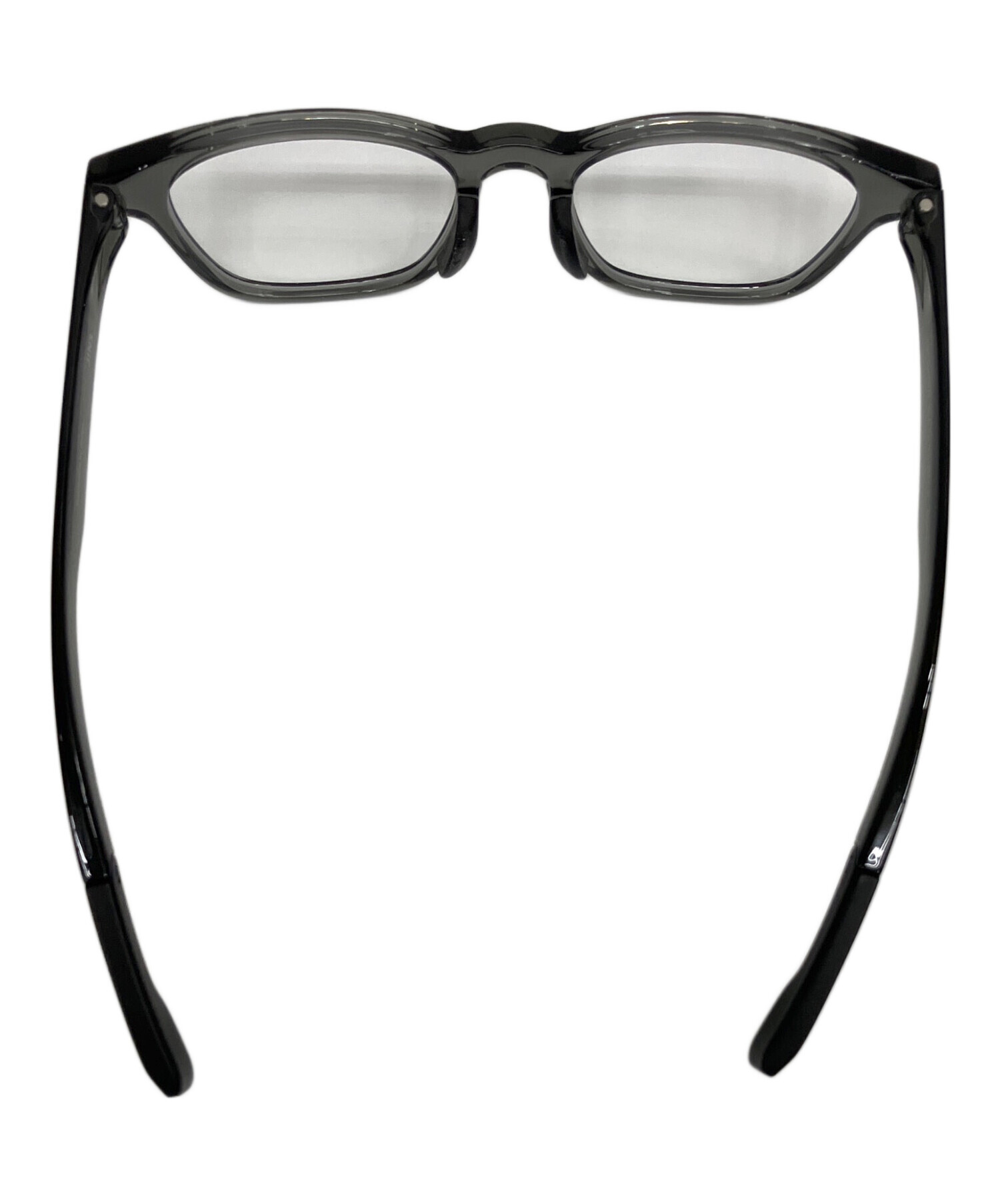 中古・古着通販】JIN'S (ジンズ) 眼鏡 Quick Fit bold グレー