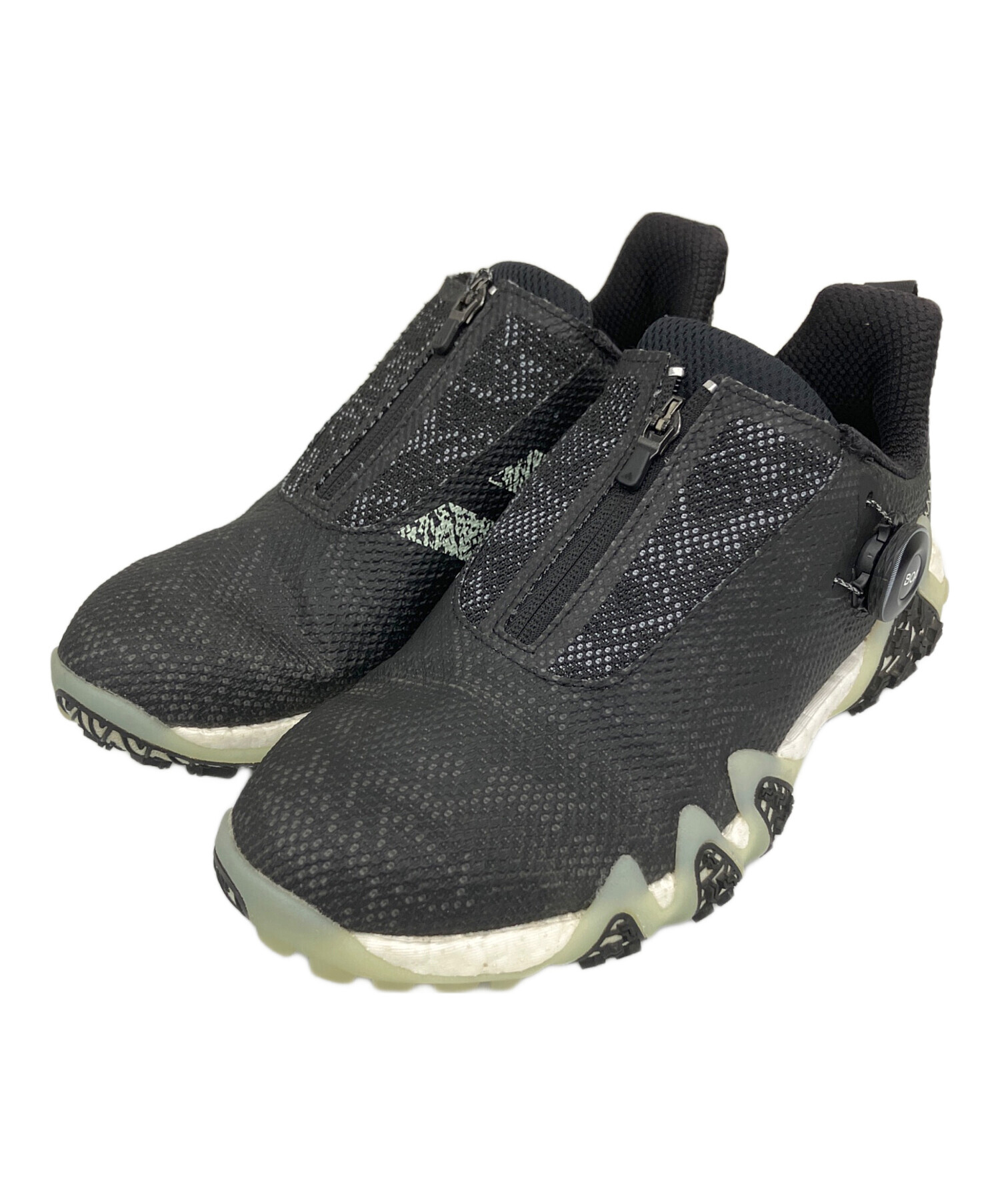 中古・古着通販】adidas (アディダス) ゴルフシューズ ブラック サイズ
