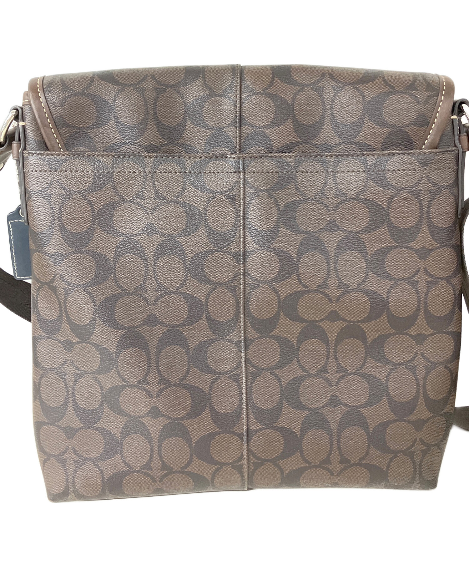 中古・古着通販】COACH (コーチ) ショルダーバッグ ブラウン｜ブランド