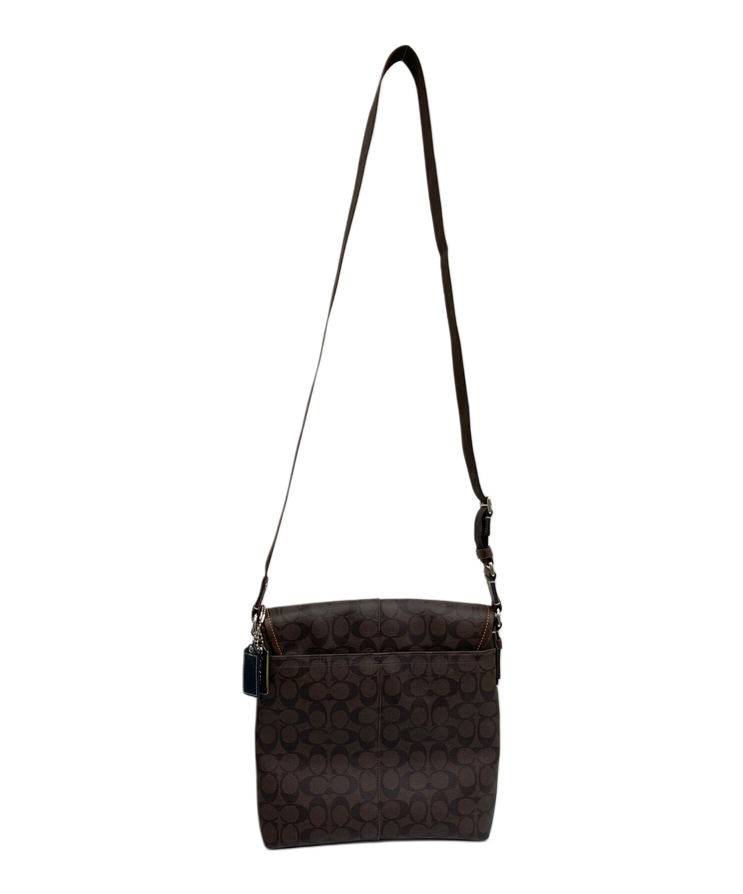 中古・古着通販】COACH (コーチ) ショルダーバッグ ブラウン｜ブランド